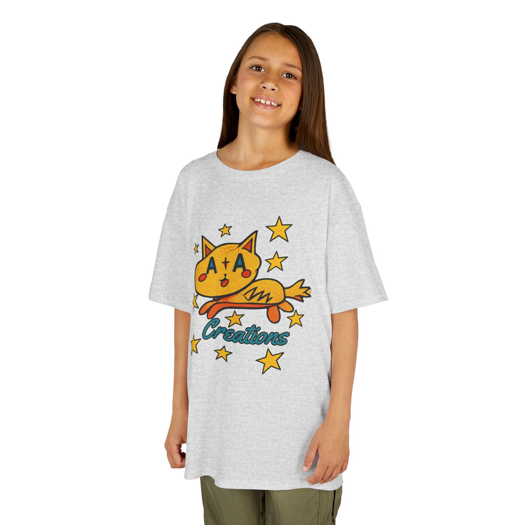 'A+A Creations' Star Gaze Kitty -  Kids Tee