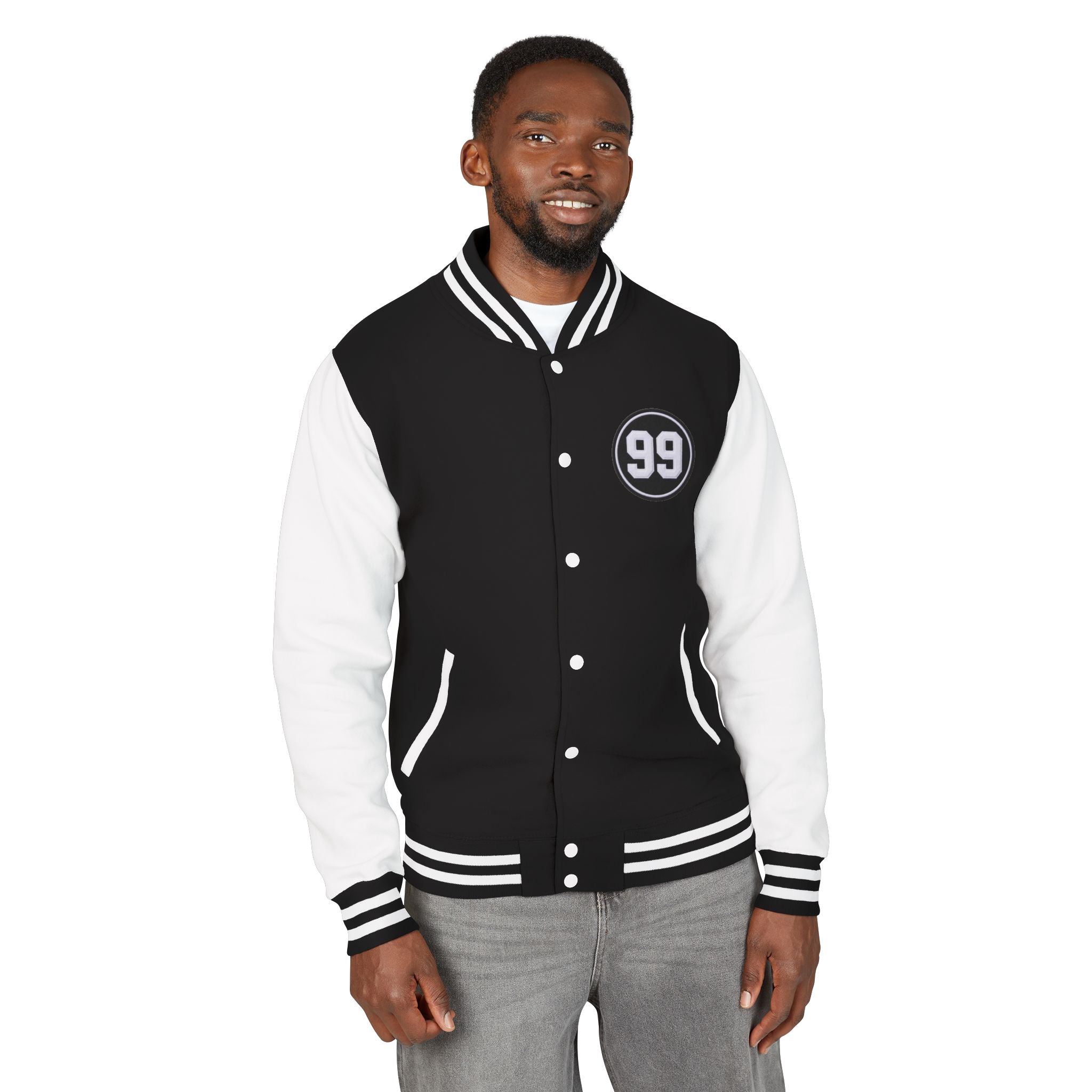 'He Leaves The 99 For 1' -Letterman Jacket