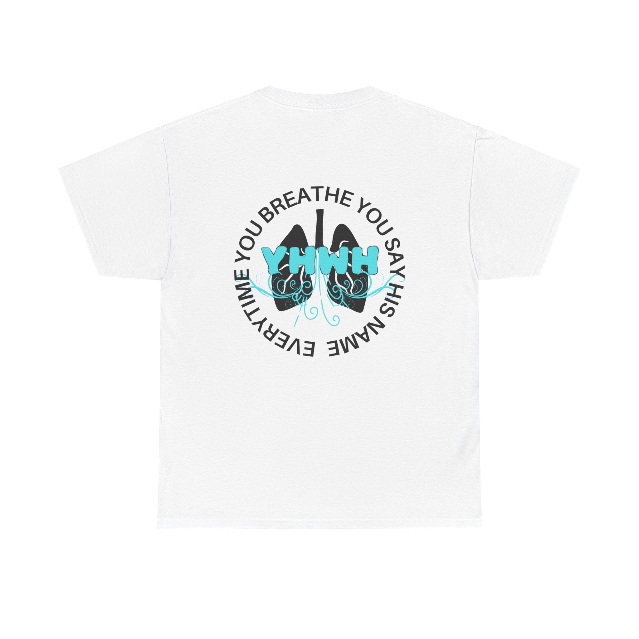 'Inhale/Exhale YHWH'  — T-Shirt