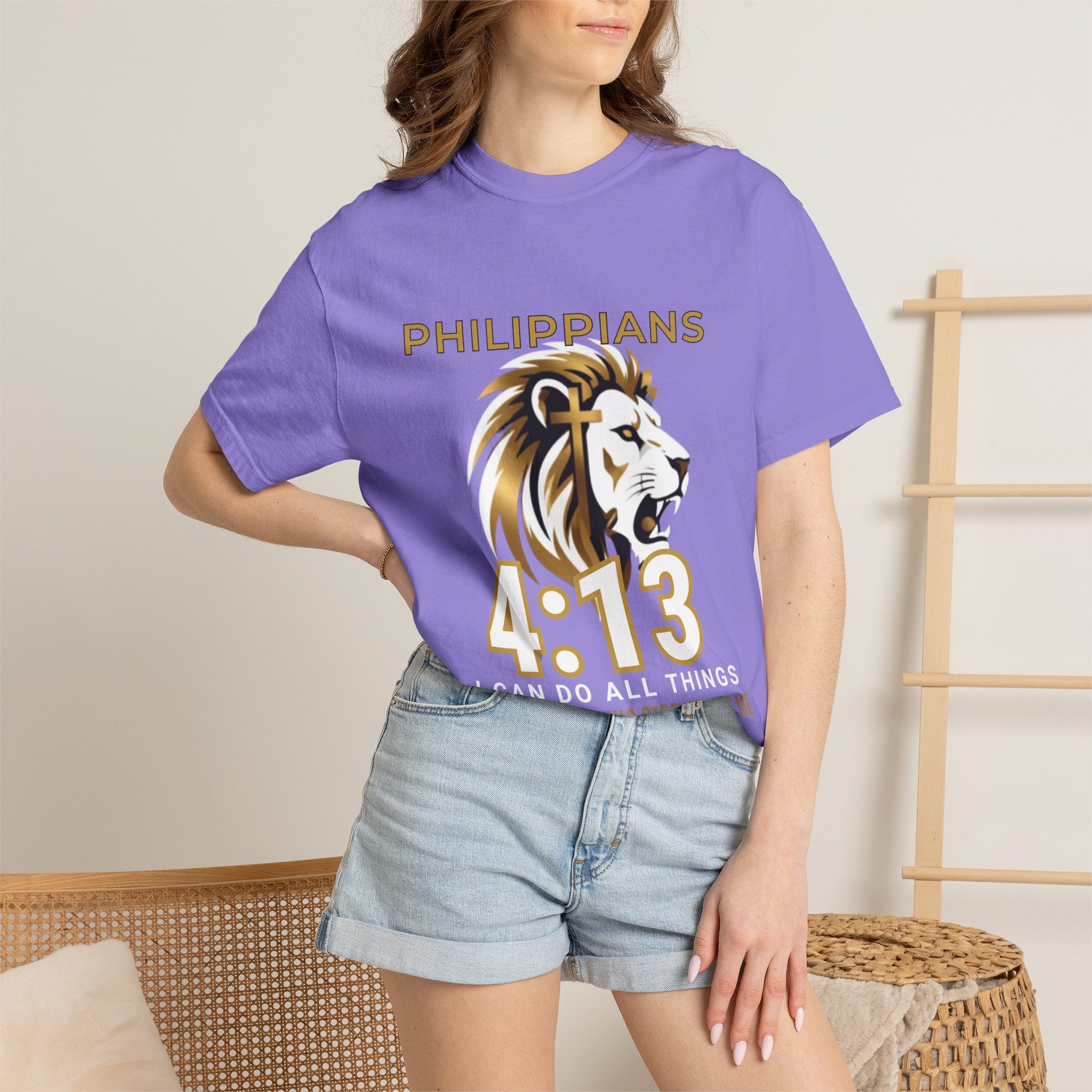 Philippians 4:13: "I Can Do All Things" - T-Shirt