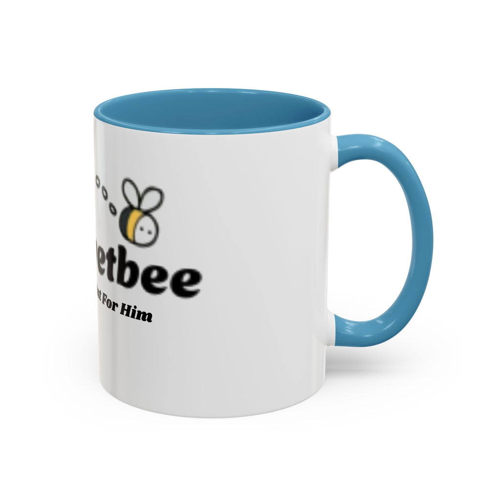 theOlivetbee Coffee Mug — "Not For Me, But For Him" Accent Ceramic Mug (11/15oz)