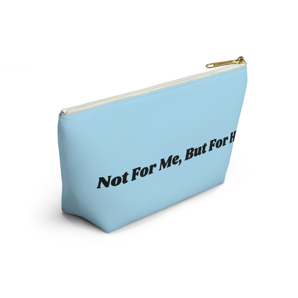 Blue "theOlivetbee" — Travel Cosmetic Bag