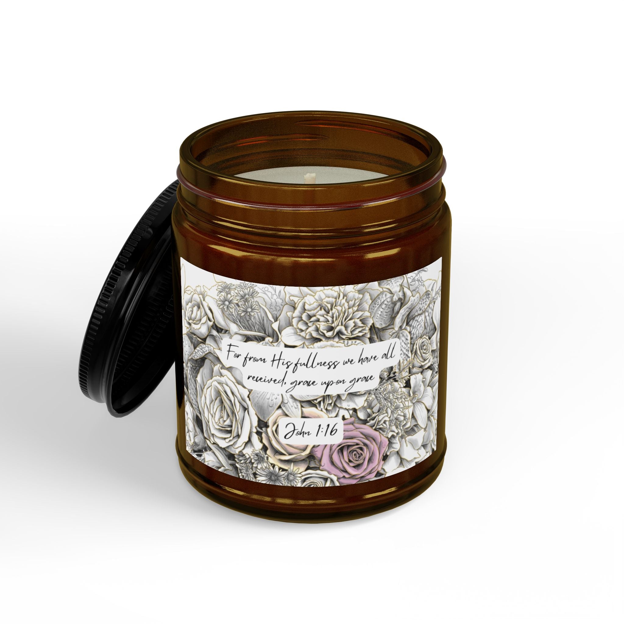 'Grace Upon Grace' — Soy Candle (4oz & 9oz)