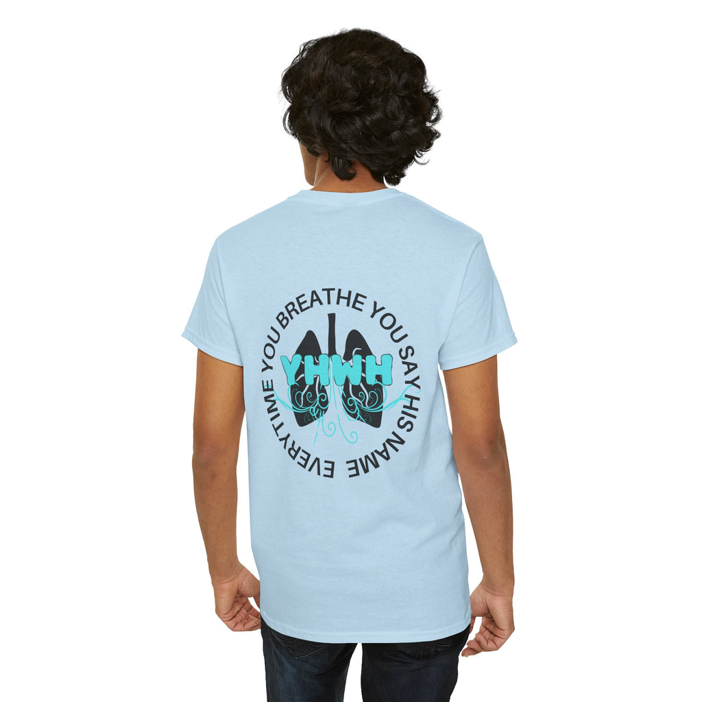 'Inhale/Exhale YHWH'  — T-Shirt