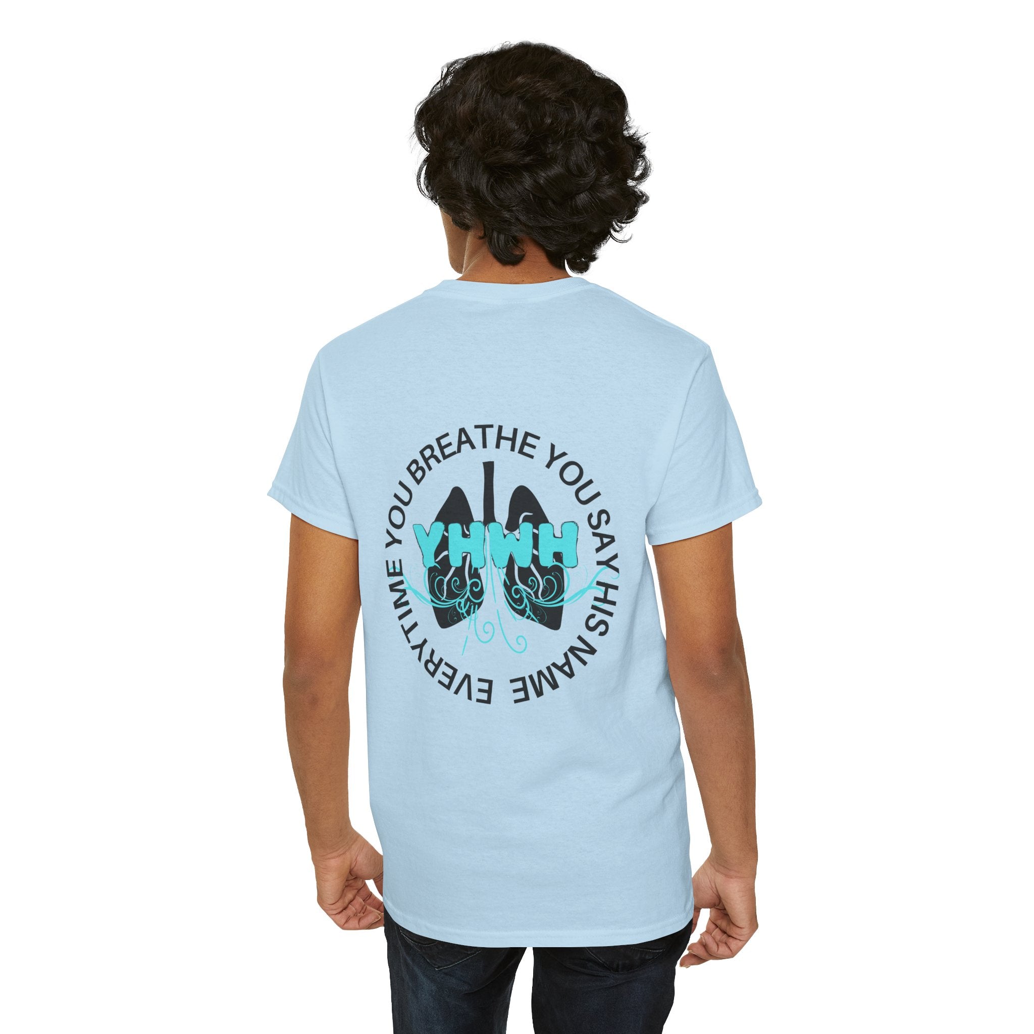 'Inhale/Exhale YHWH'  — T-Shirt