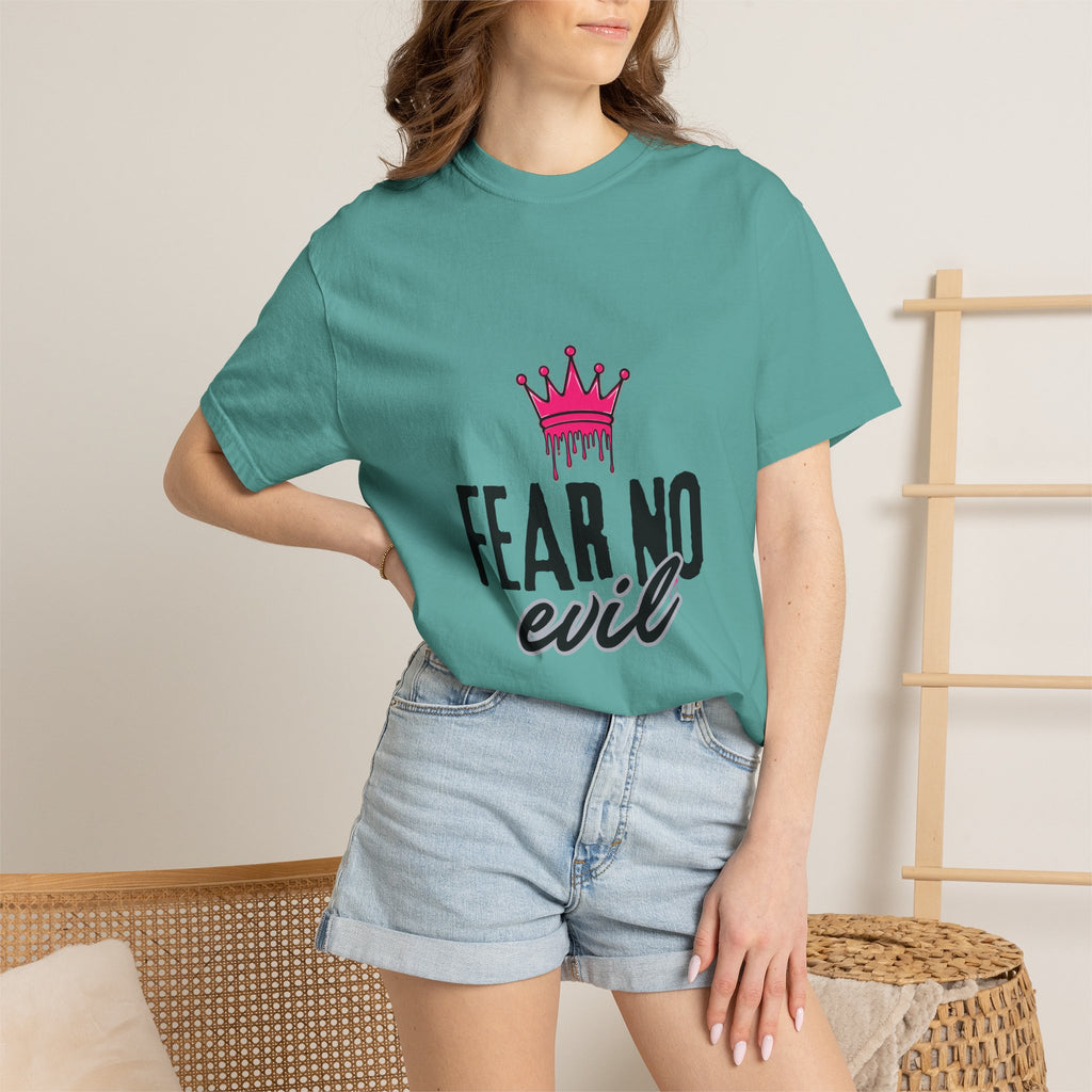 'Fear No Evil' Crown Pink