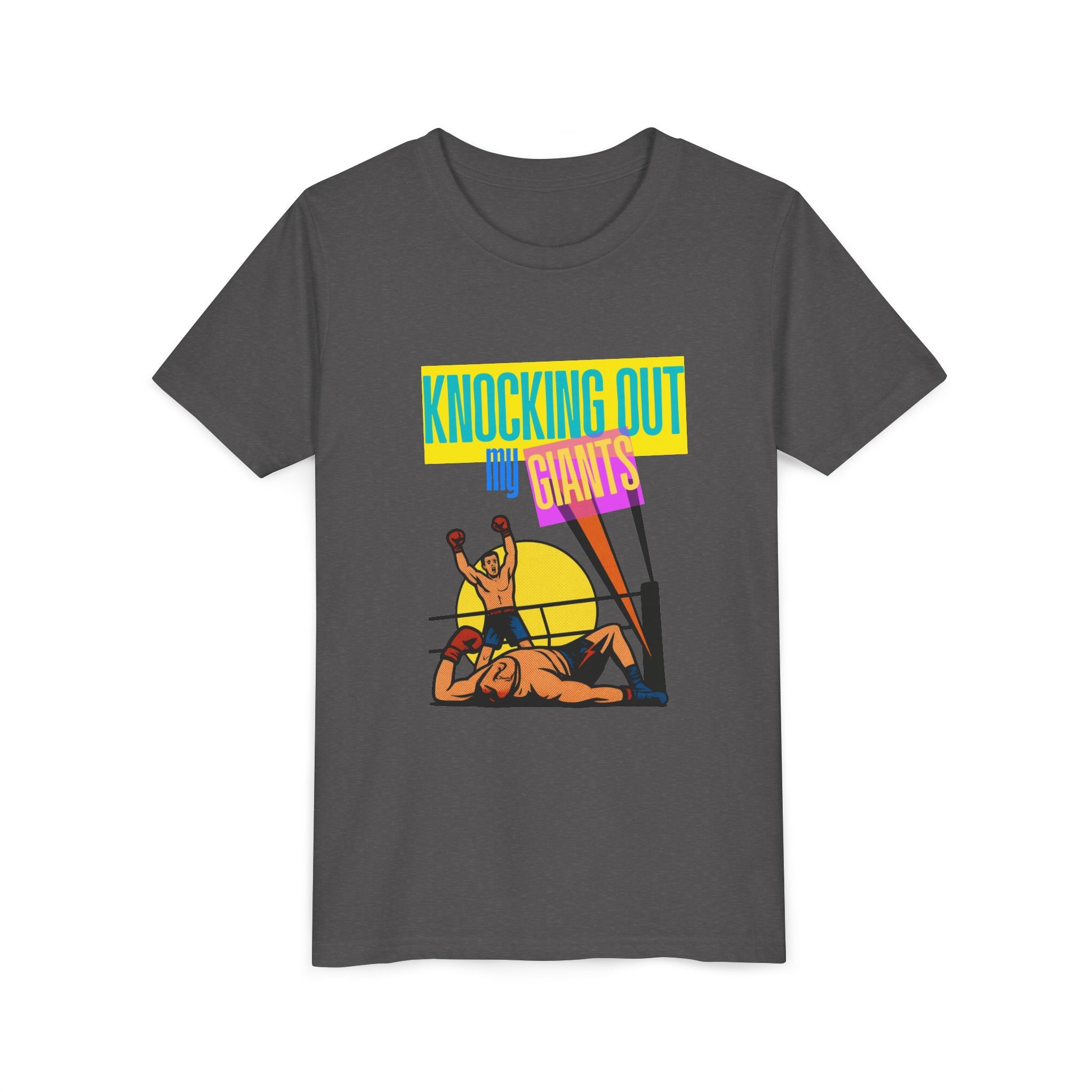 "Knocking Out My Giants" - David and Goliath Graphic Tee