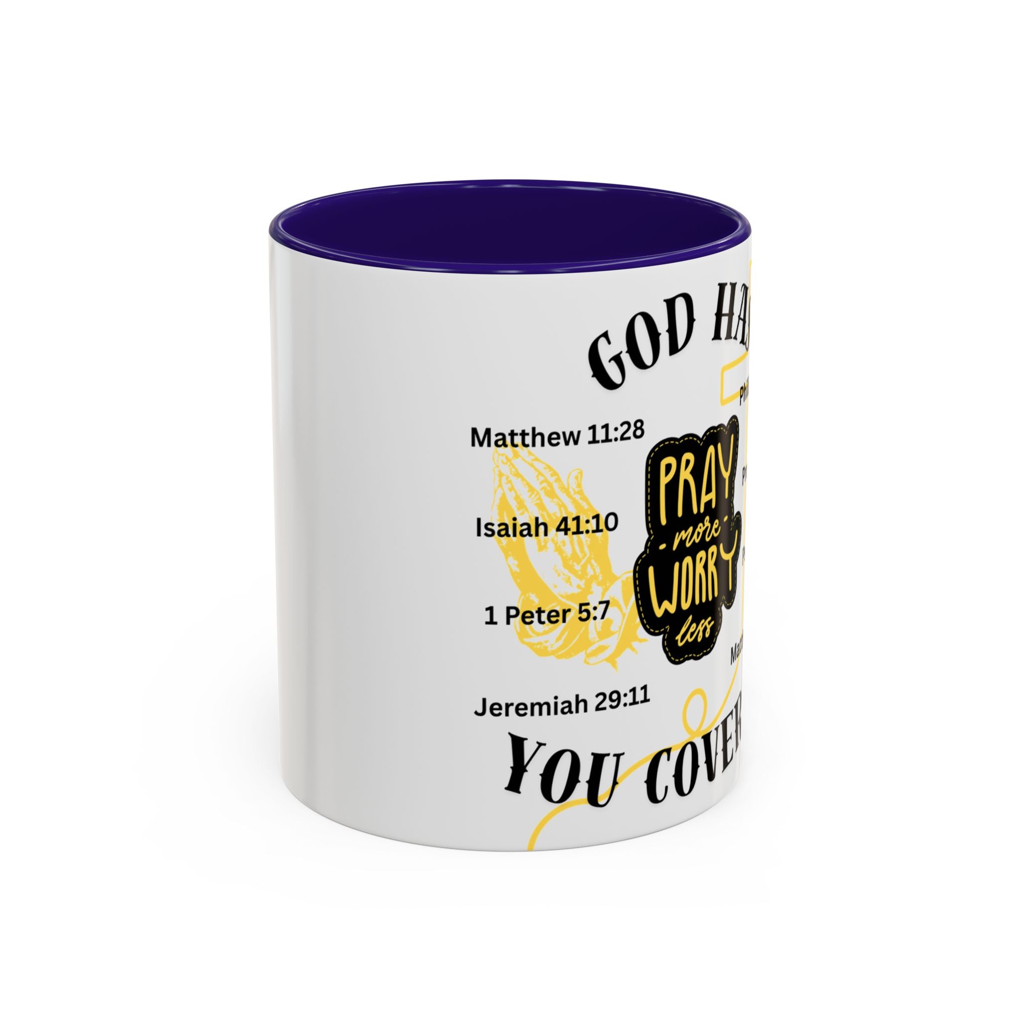 "Pray More, Worry Less" Mug  (11oz/15oz)