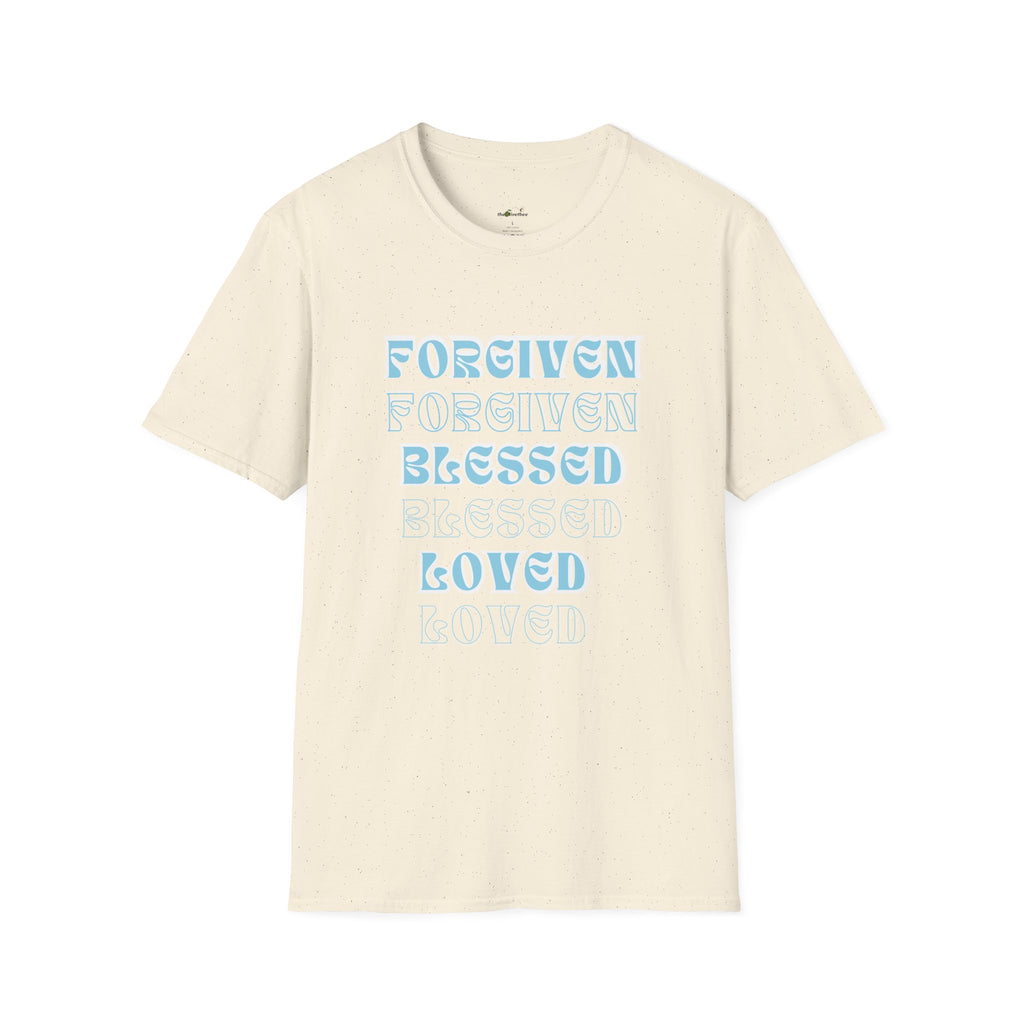 Forgiven, Blessed, Loved — Tee