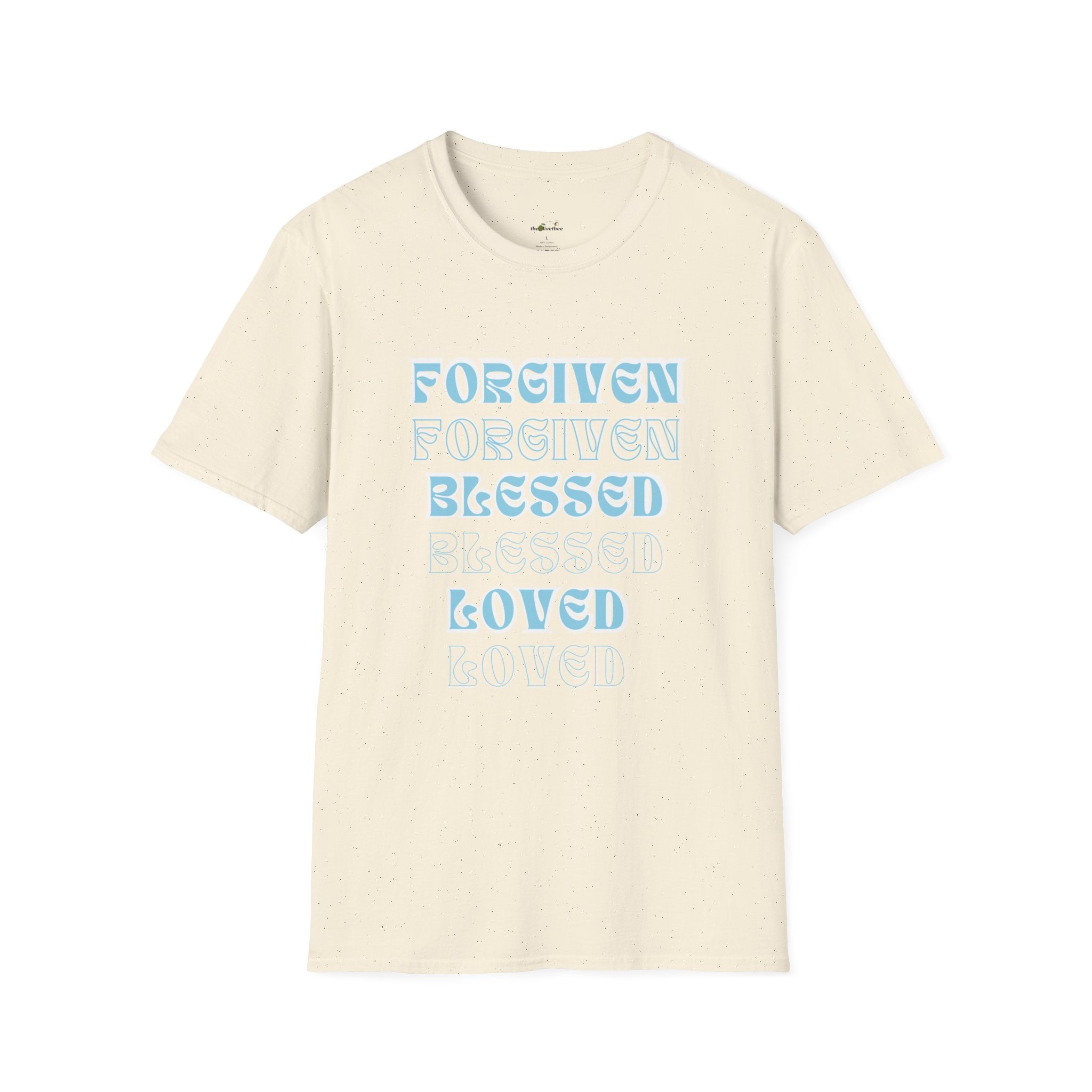 Forgiven, Blessed, Loved — Tee
