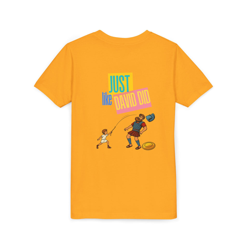 "Knocking Out My Giants" - David and Goliath Graphic Tee