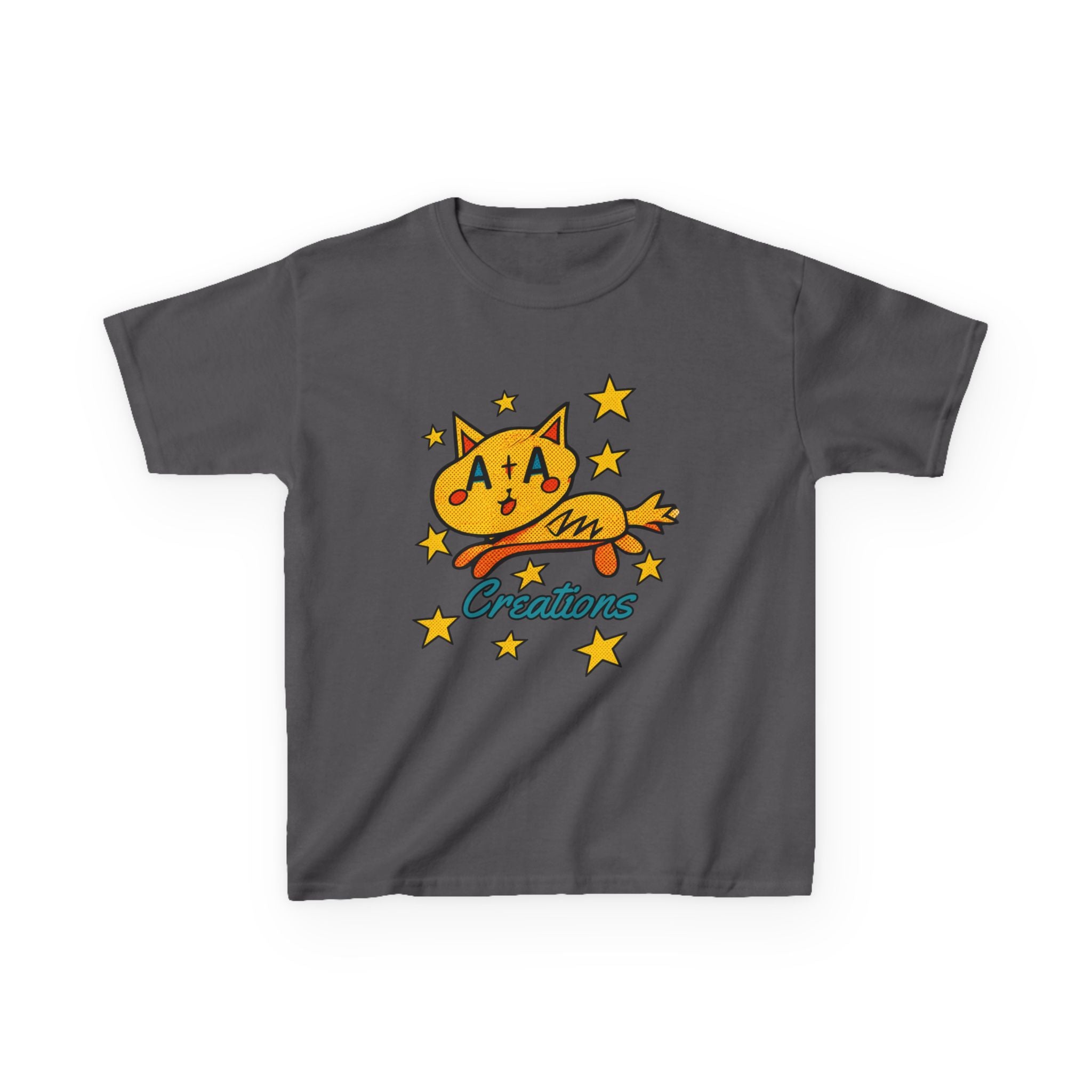 'A+A Creations' Star Gaze Kitty -  Kids Tee