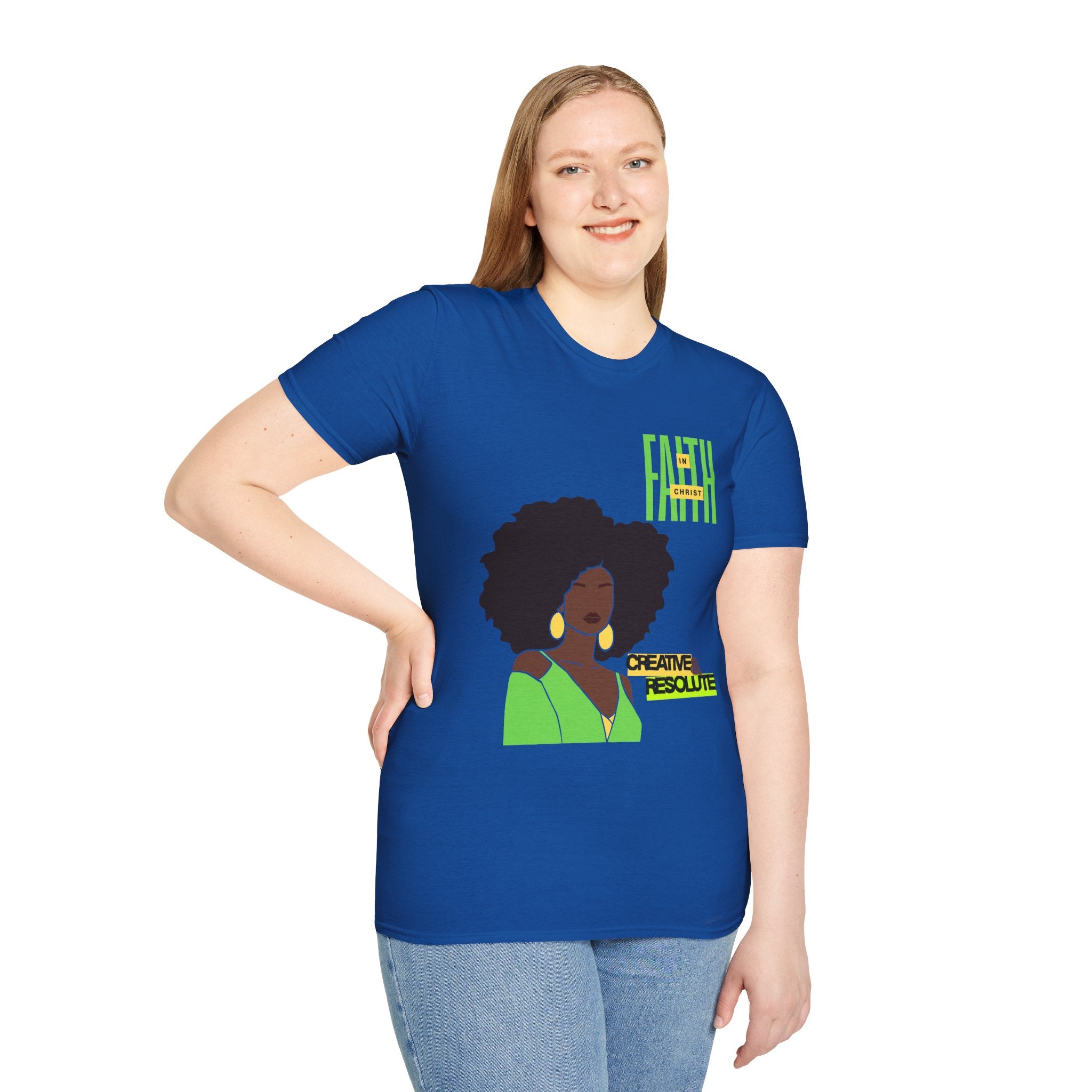 'Faith in Christ': Creative & Resolute — Tee
