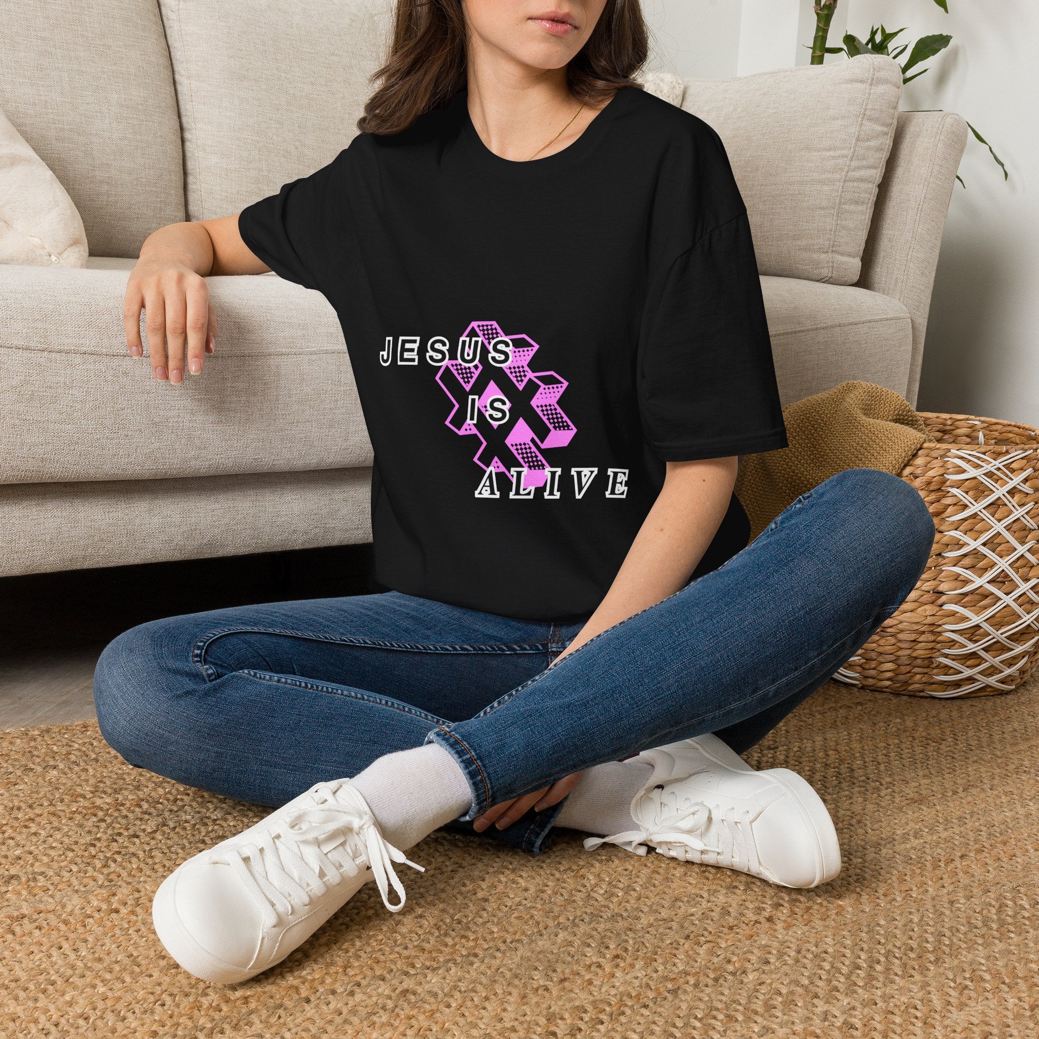 '#Jesus Is Alive'  — Graphic Tee
