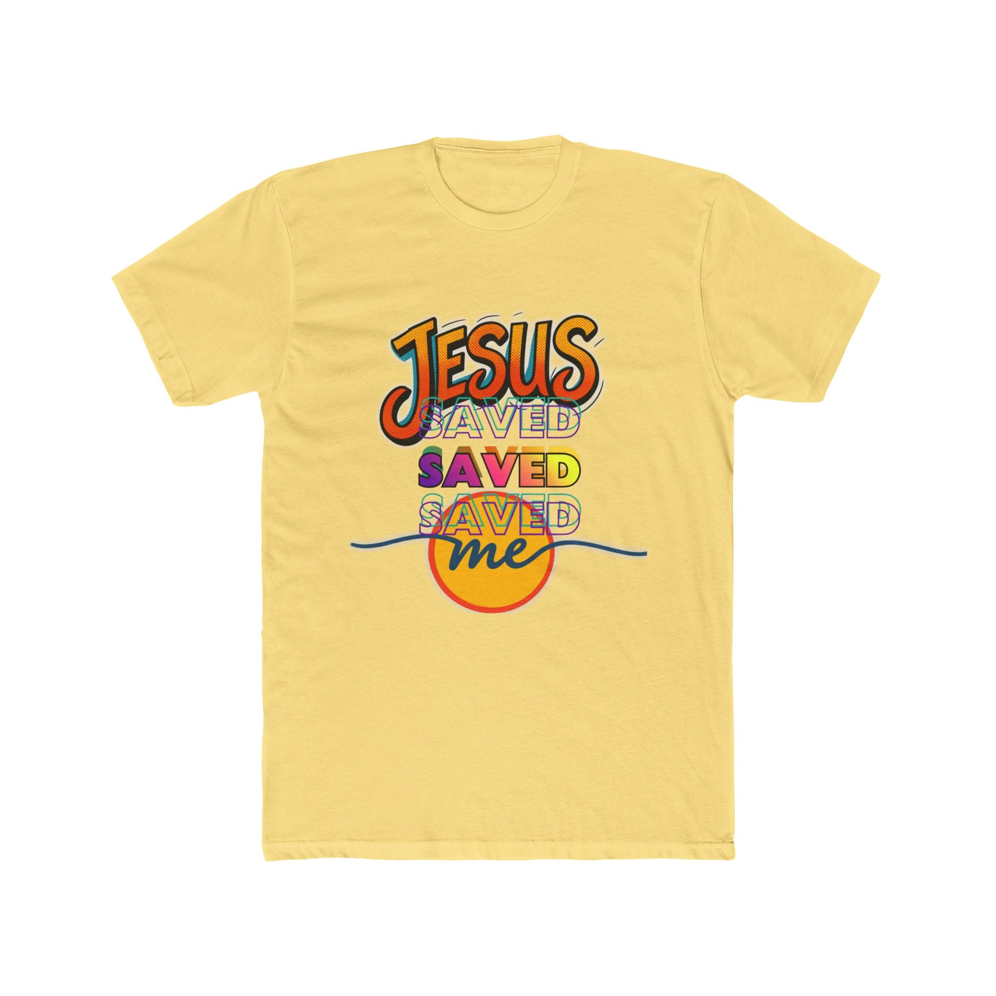 "Jesus Saved Me"  — Retro Tee