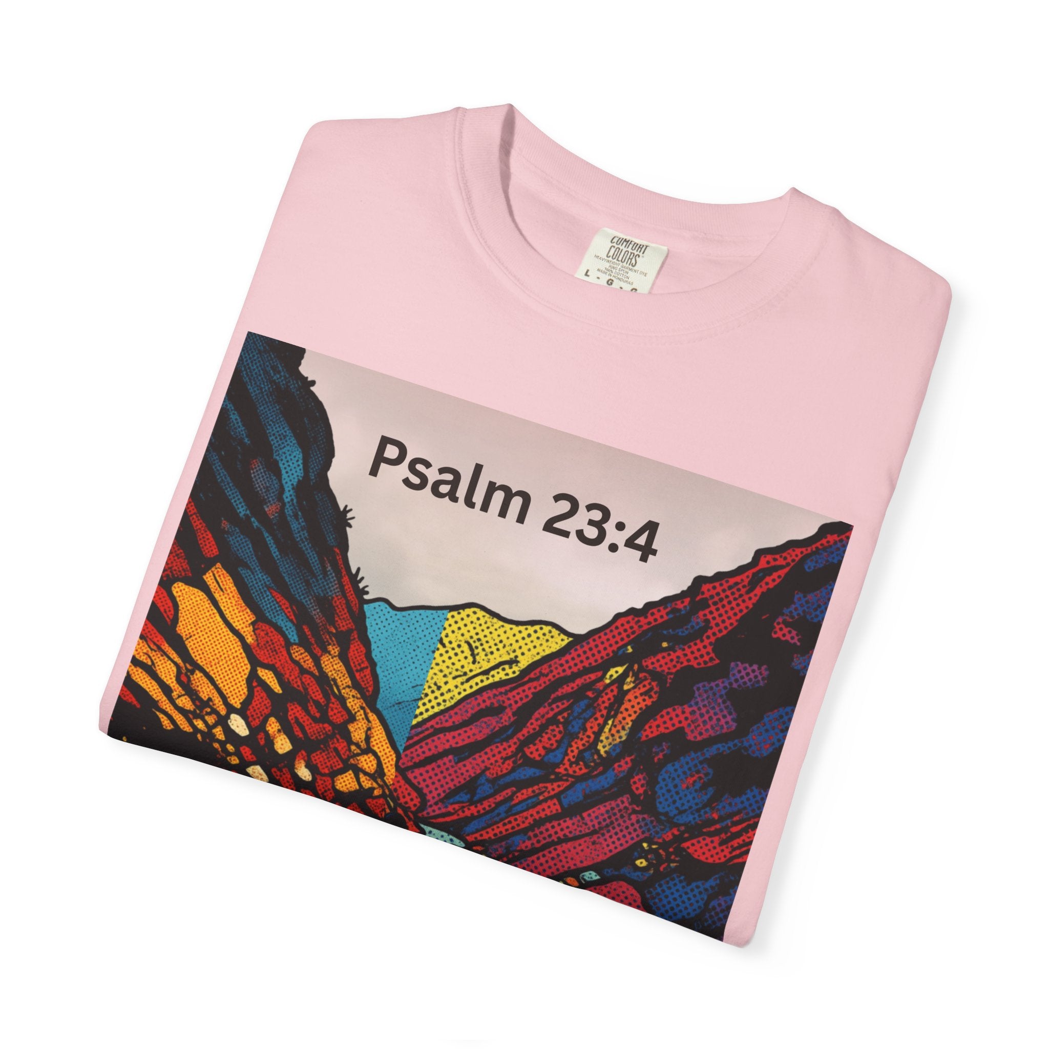 Psalm 23:4 — Valley Tee