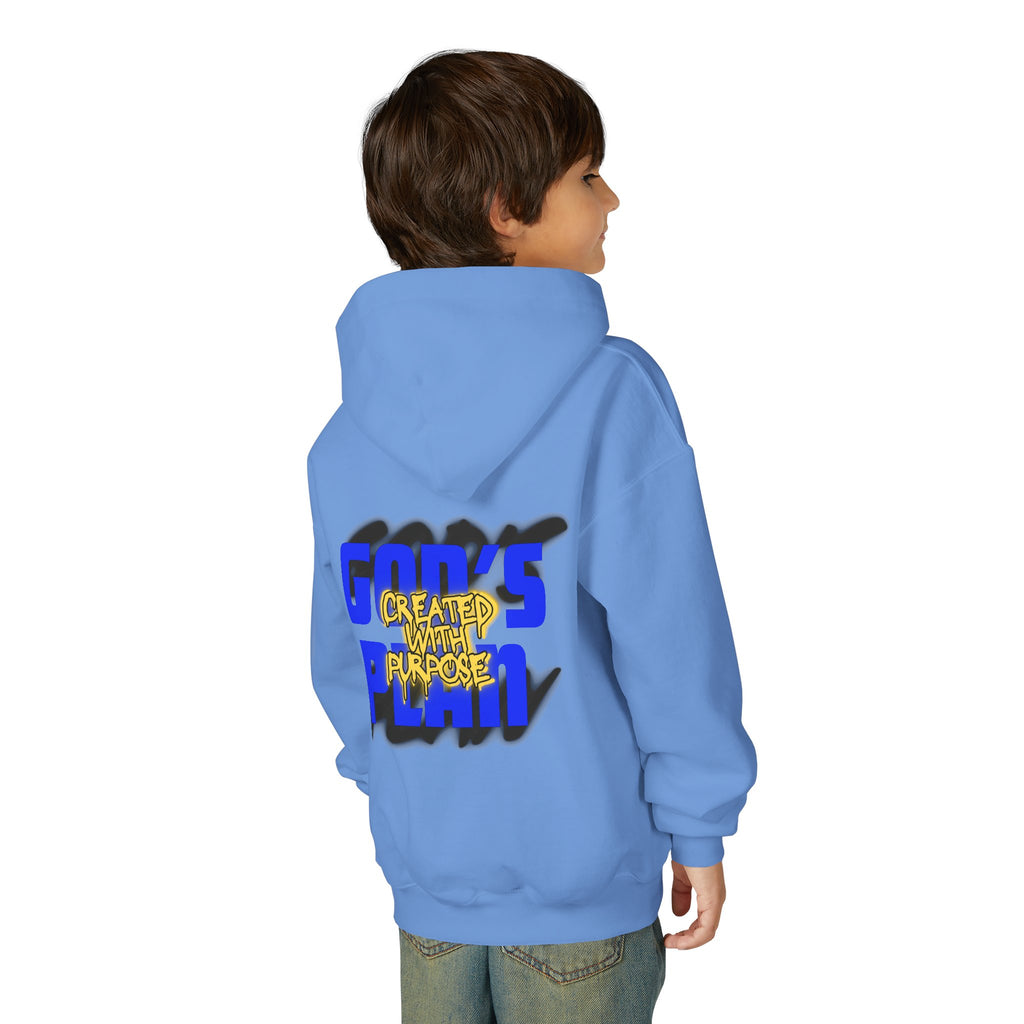 "Created With Purpose" Kids - Graphic Hoodie