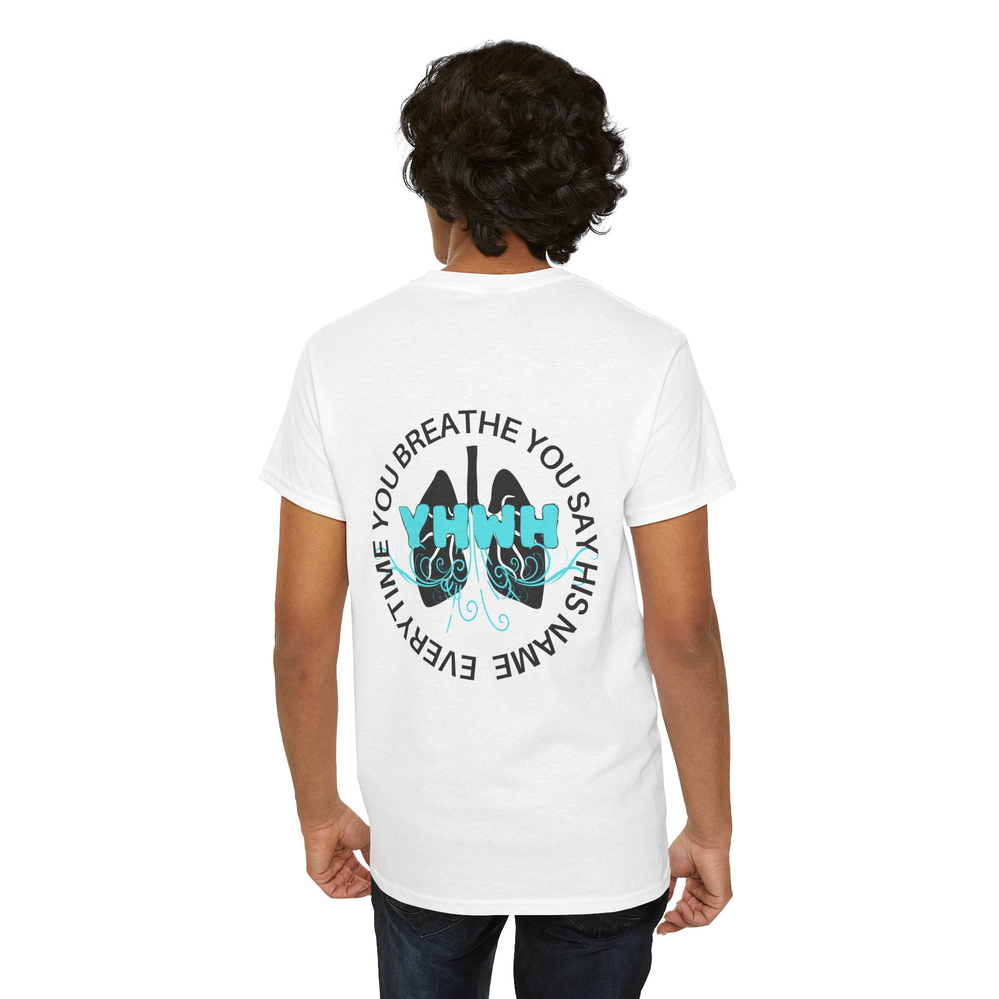'Inhale/Exhale YHWH'  — T-Shirt