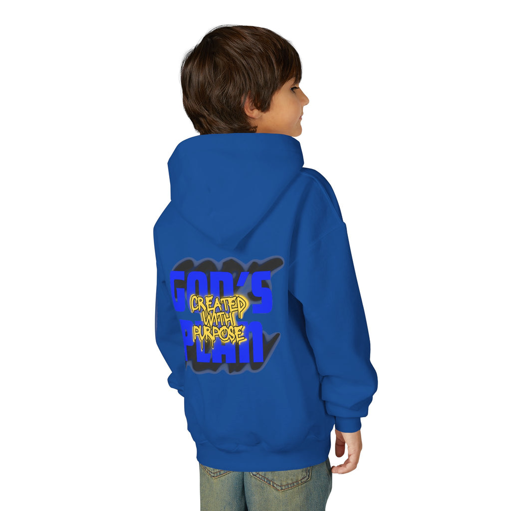 "Created With Purpose" Kids - Graphic Hoodie
