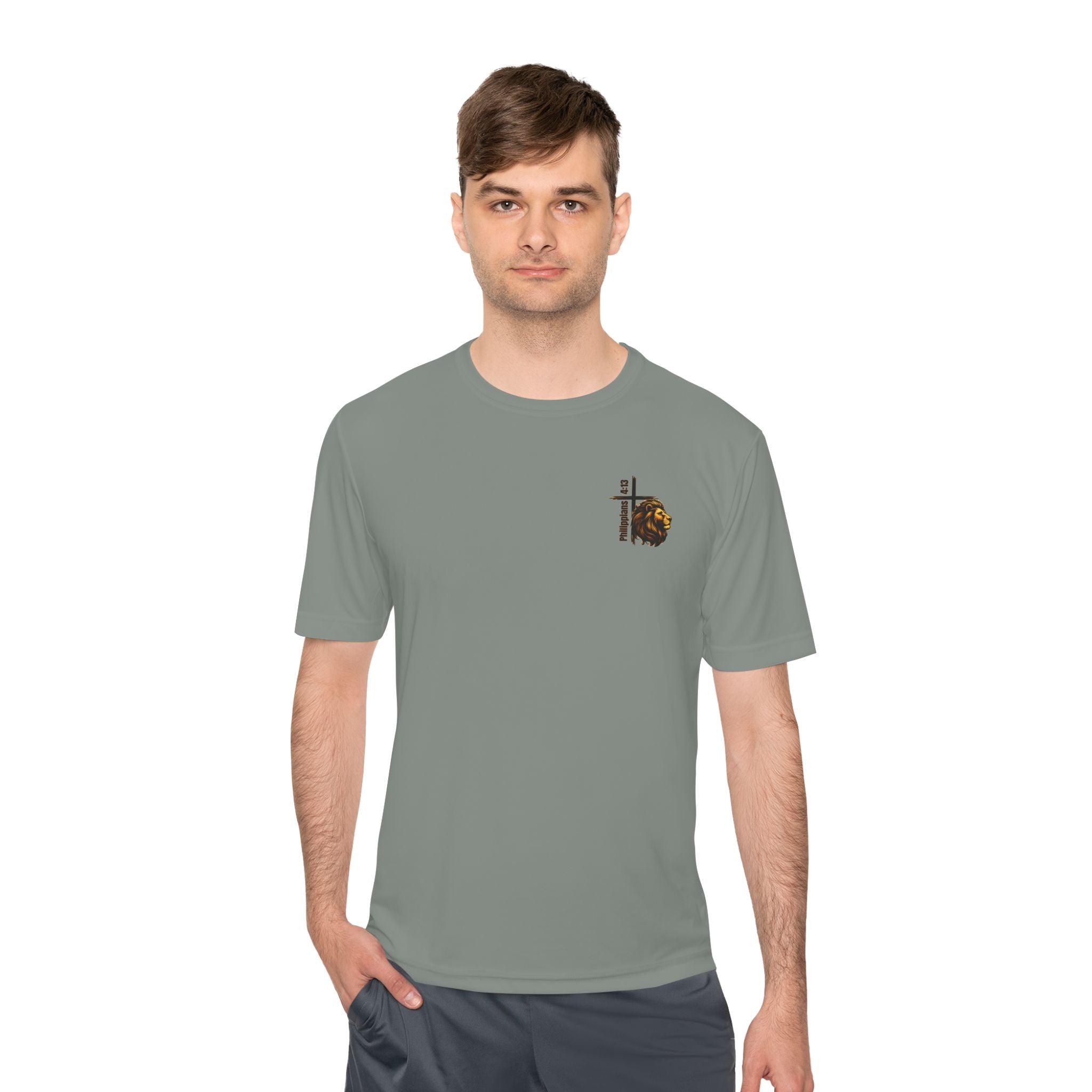 Philippians 4:13— Moisture-Wicking T-Shirt