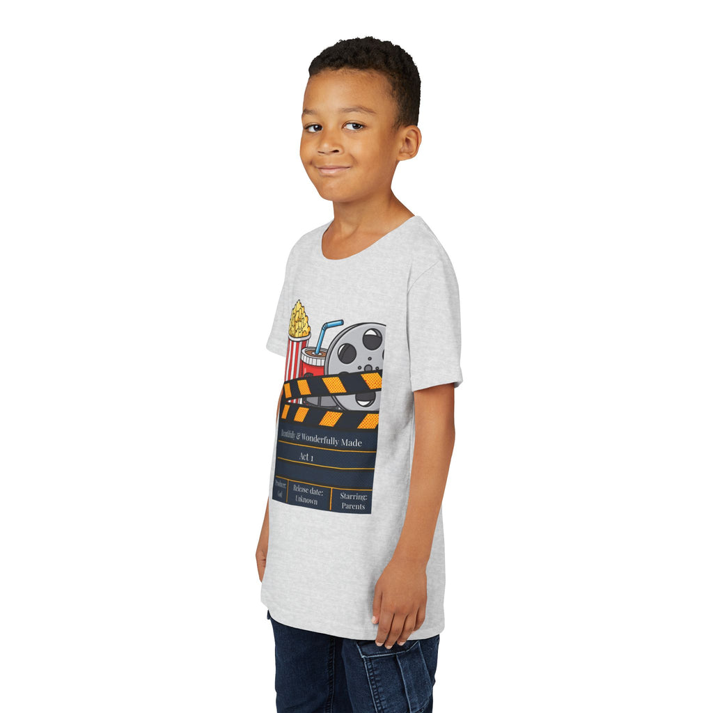 'Beautifully & Wonderfully Made'  — Kids Movie Night Tee