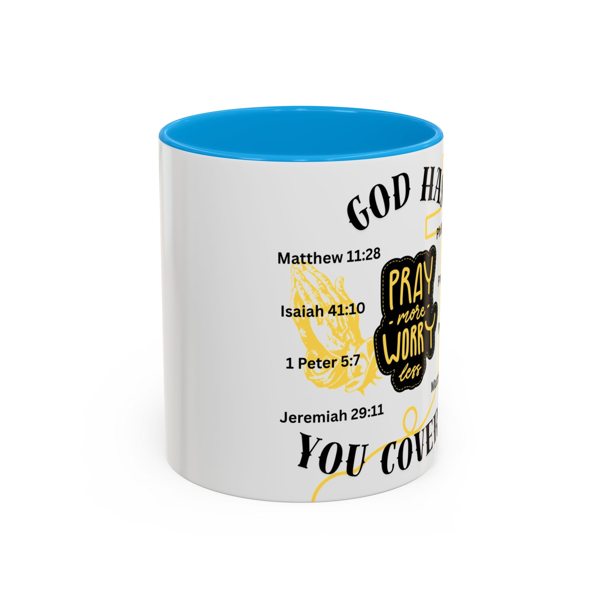 "Pray More, Worry Less" Mug  (11oz/15oz)