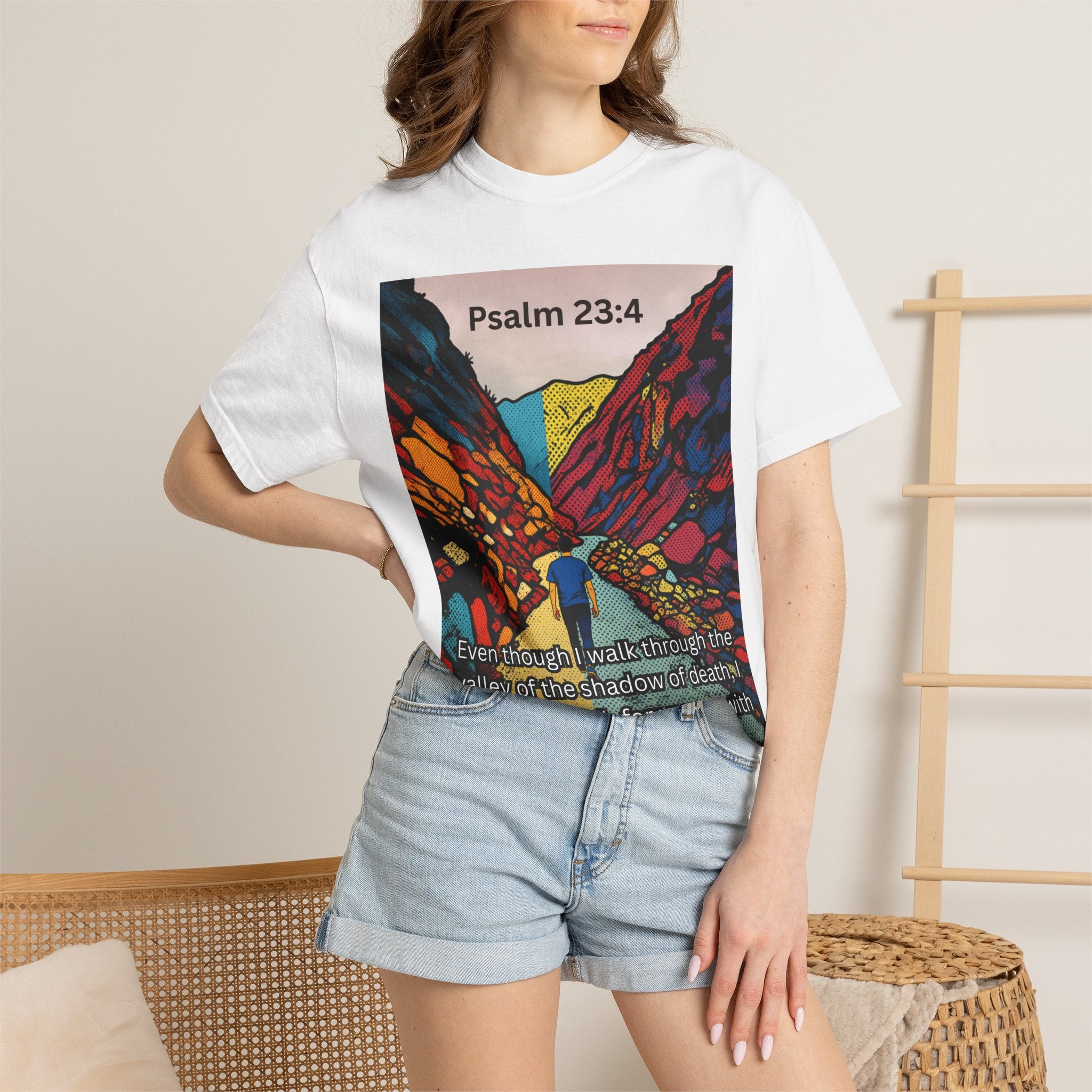 Psalm 23:4 — Valley Tee