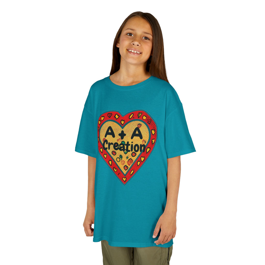 'A+A Creations' Heart - Kids Tee