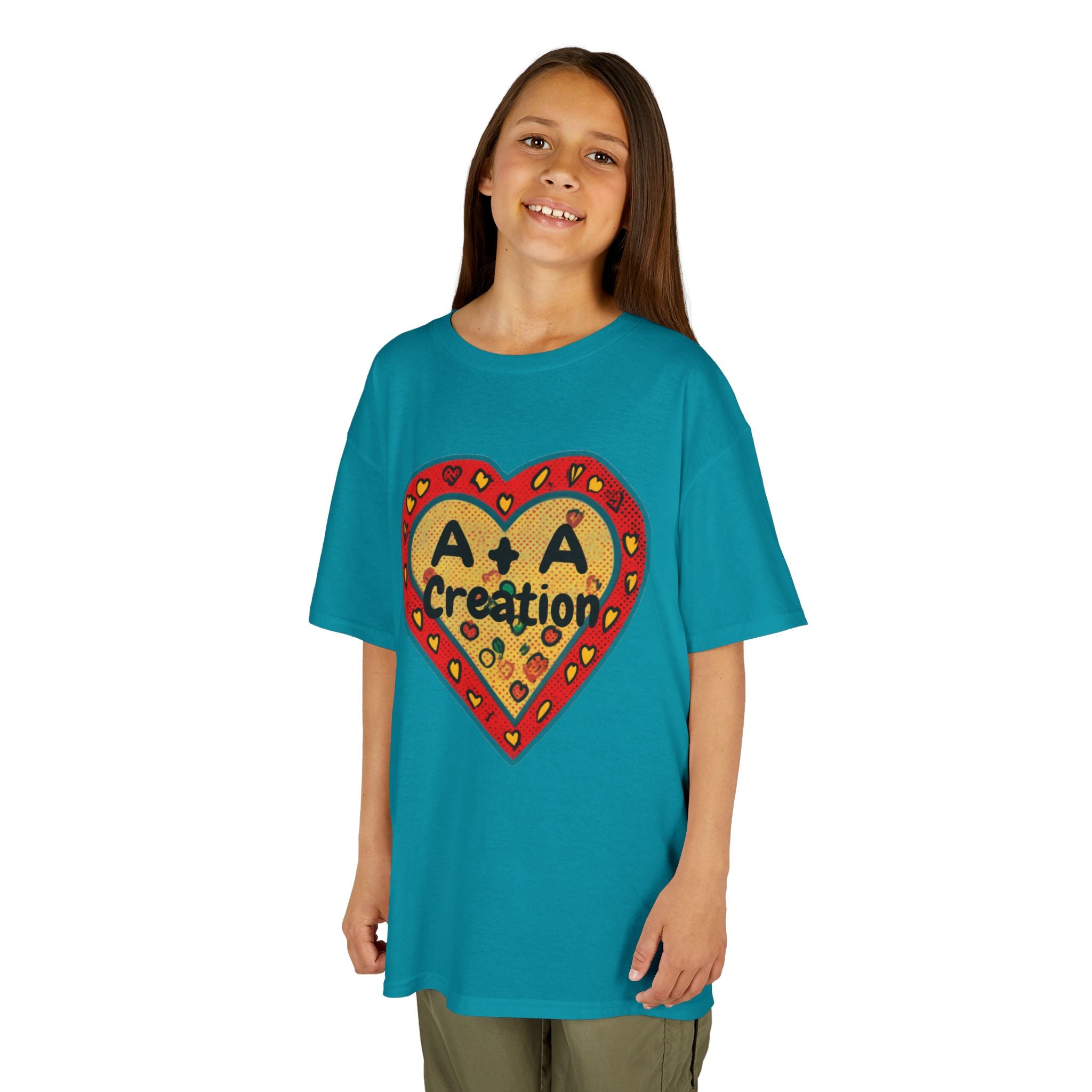 'A+A Creations' Heart - Kids Tee