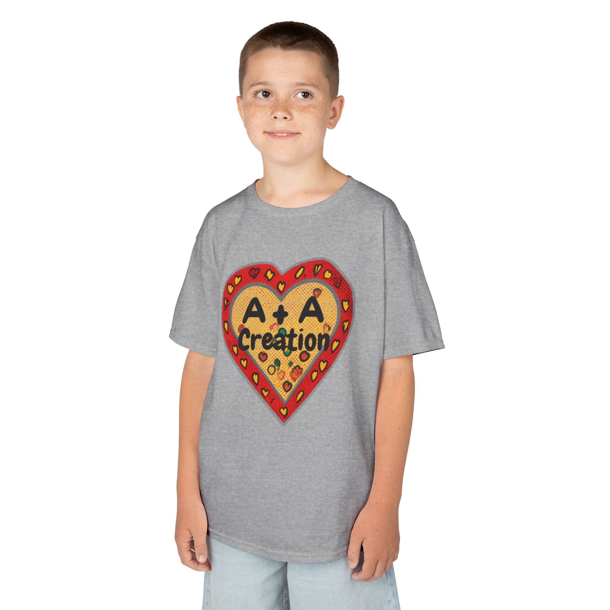 'A+A Creations' Heart - Kids Tee
