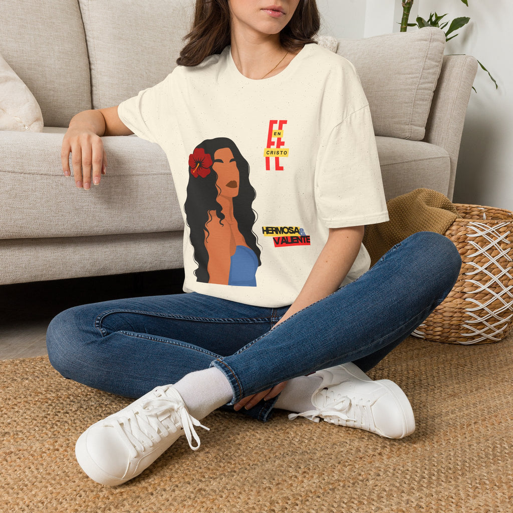 'Fe en Cristo': Hermosa & Valiente — Tee