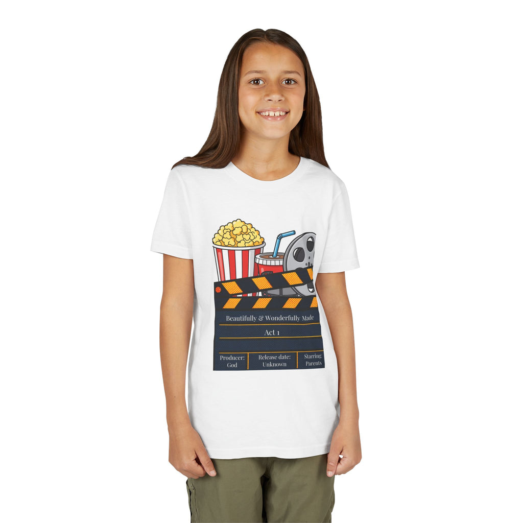 'Beautifully & Wonderfully Made'  — Kids Movie Night Tee