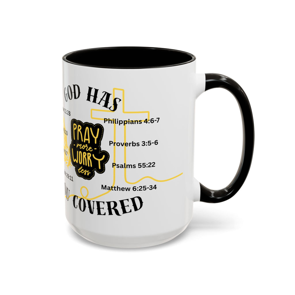 "Pray More, Worry Less" Mug  (11oz/15oz)