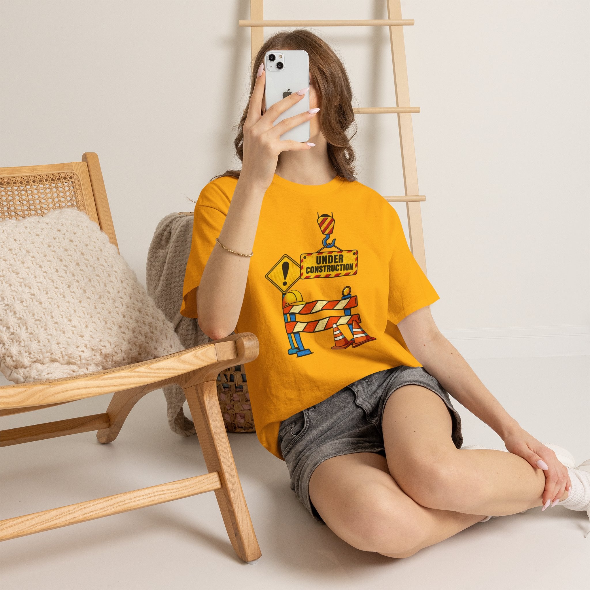 'Under Construction - My Walk With Jesus' - T-Shirt