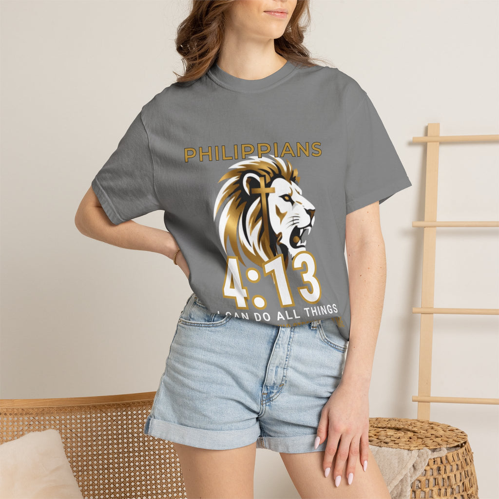 Philippians 4:13: "I Can Do All Things" - T-Shirt
