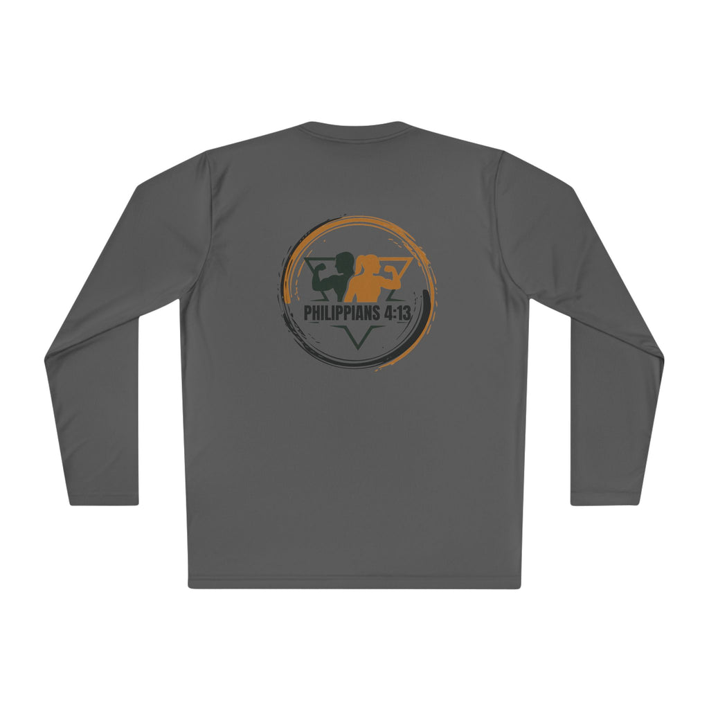 Philippians 4:13  — Athletic Long Sleeve Shirt