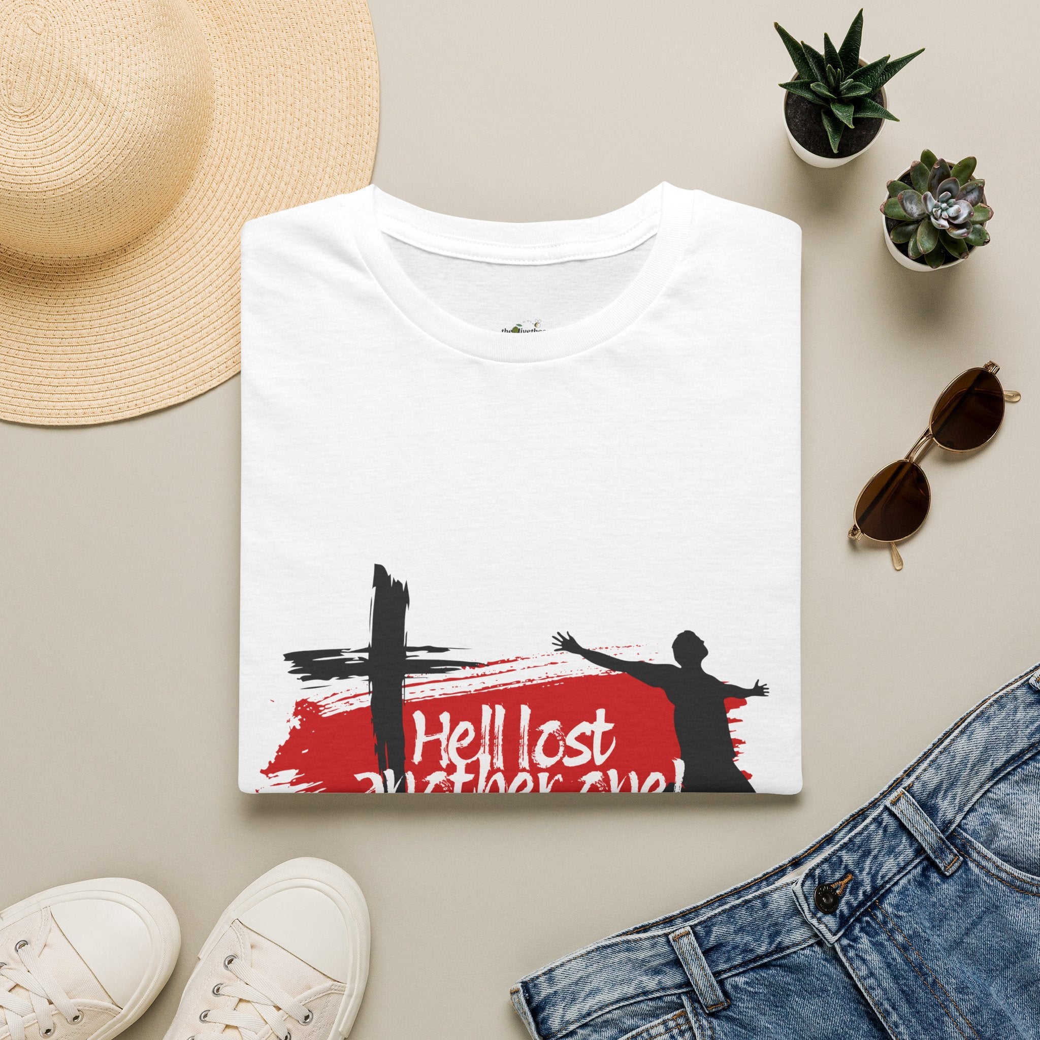 "Hell Lost Another One" — Tee
