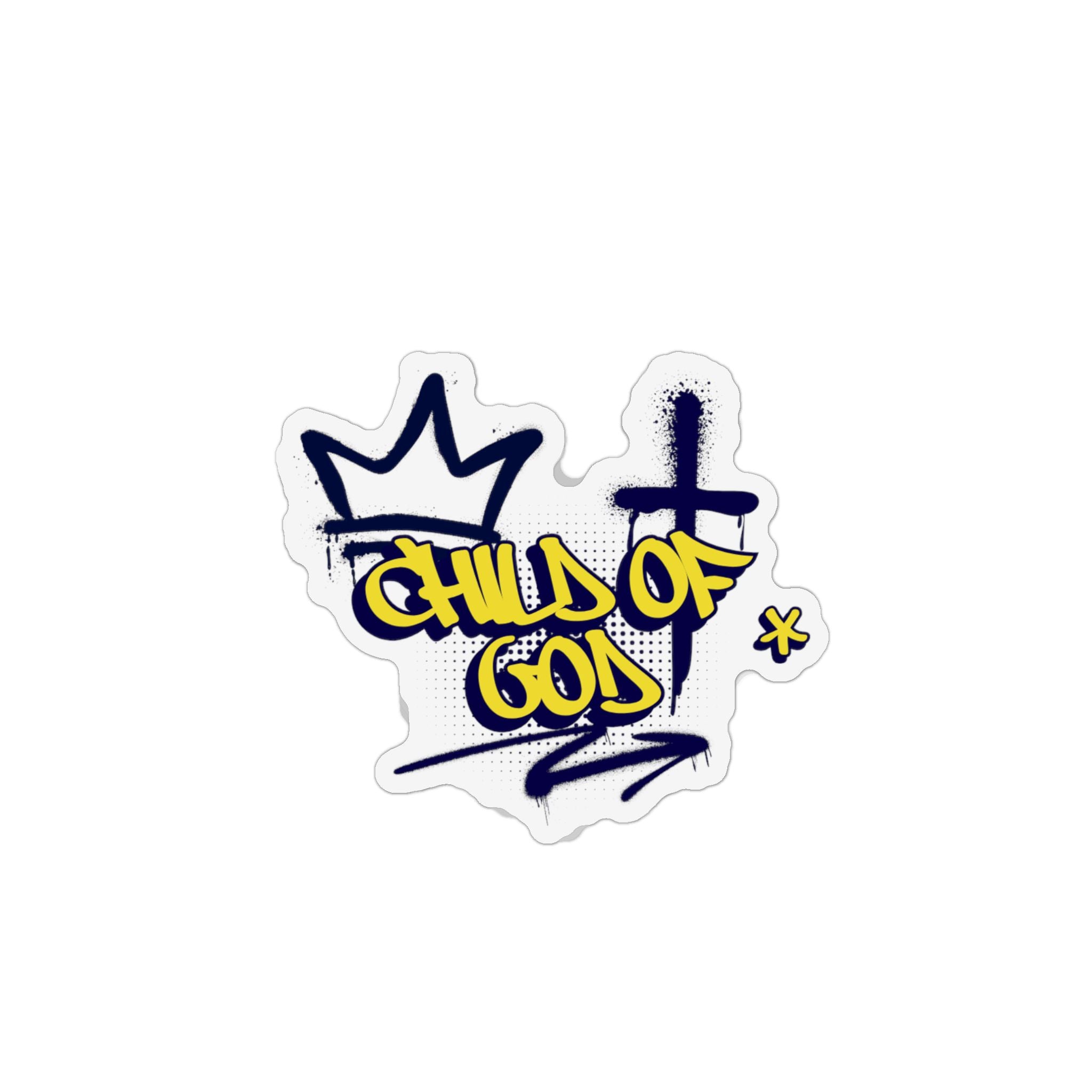 'Child of God' Yellow Magnet