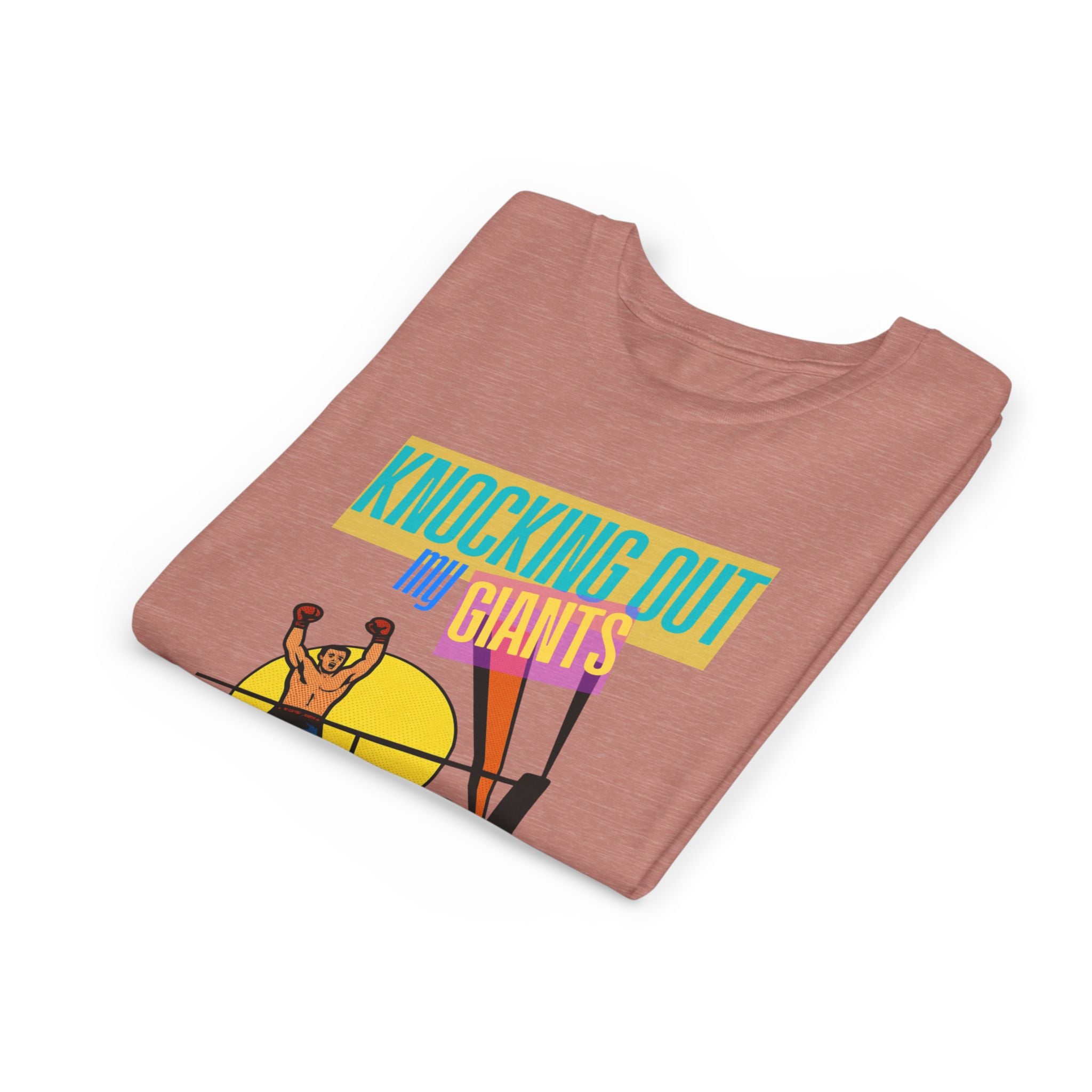 "Knocking Out My Giants" - David and Goliath Graphic Tee