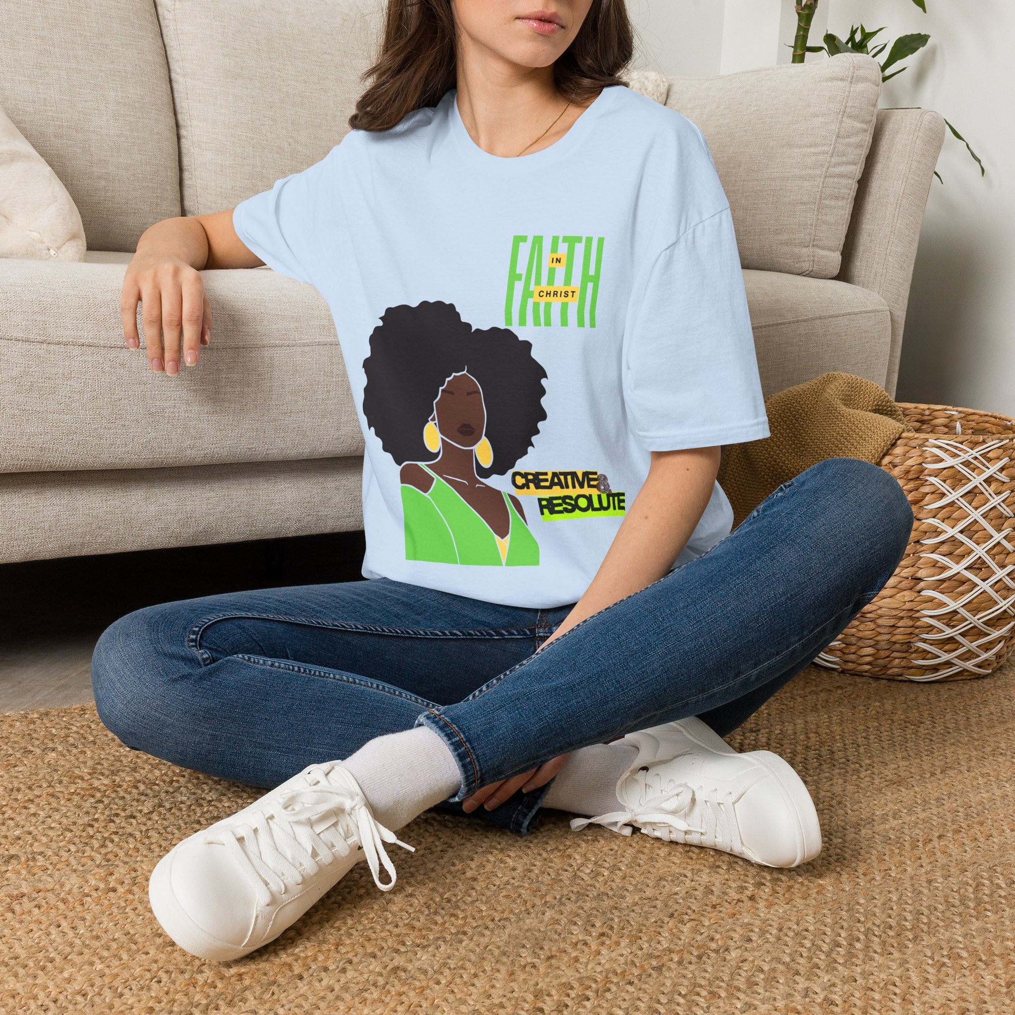 'Faith in Christ': Creative & Resolute — Tee