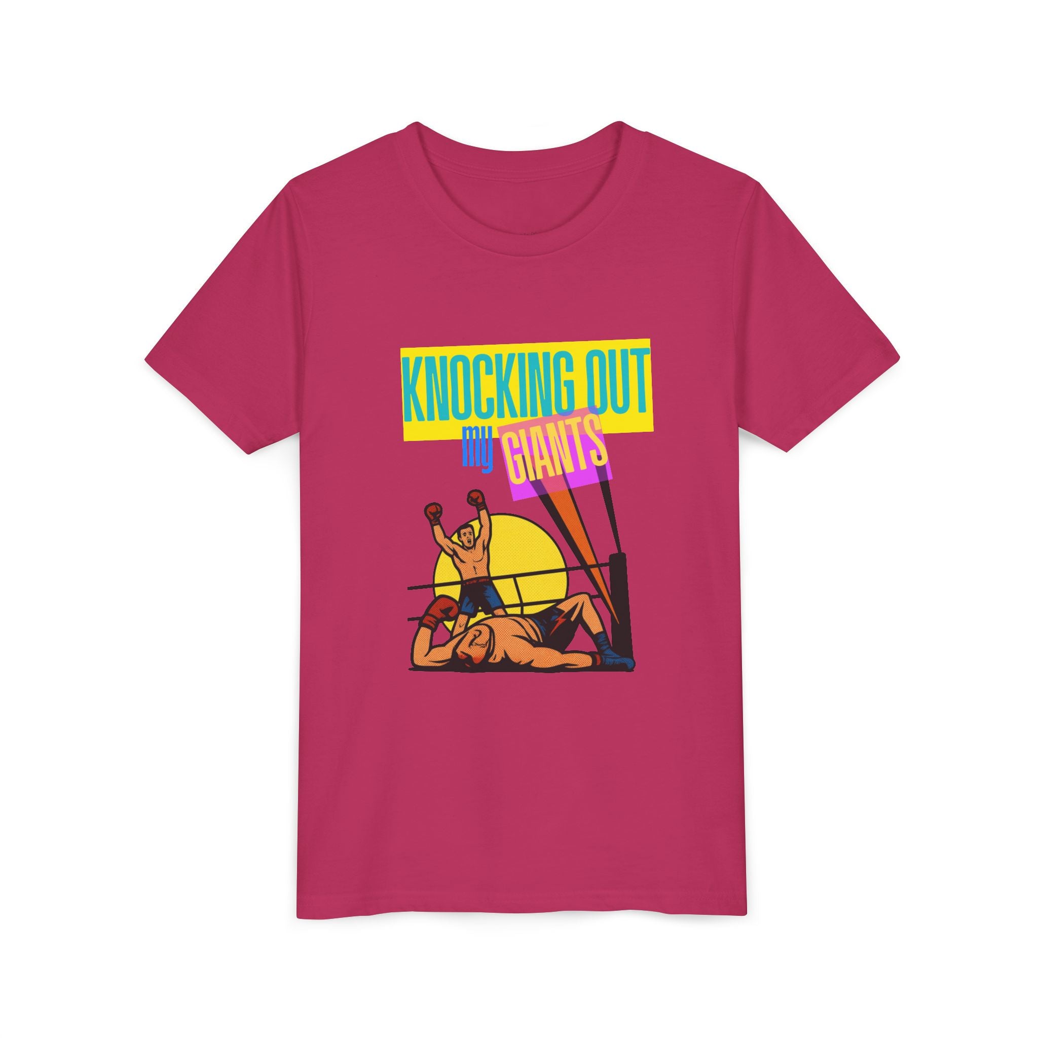 "Knocking Out My Giants" - David and Goliath Graphic Tee