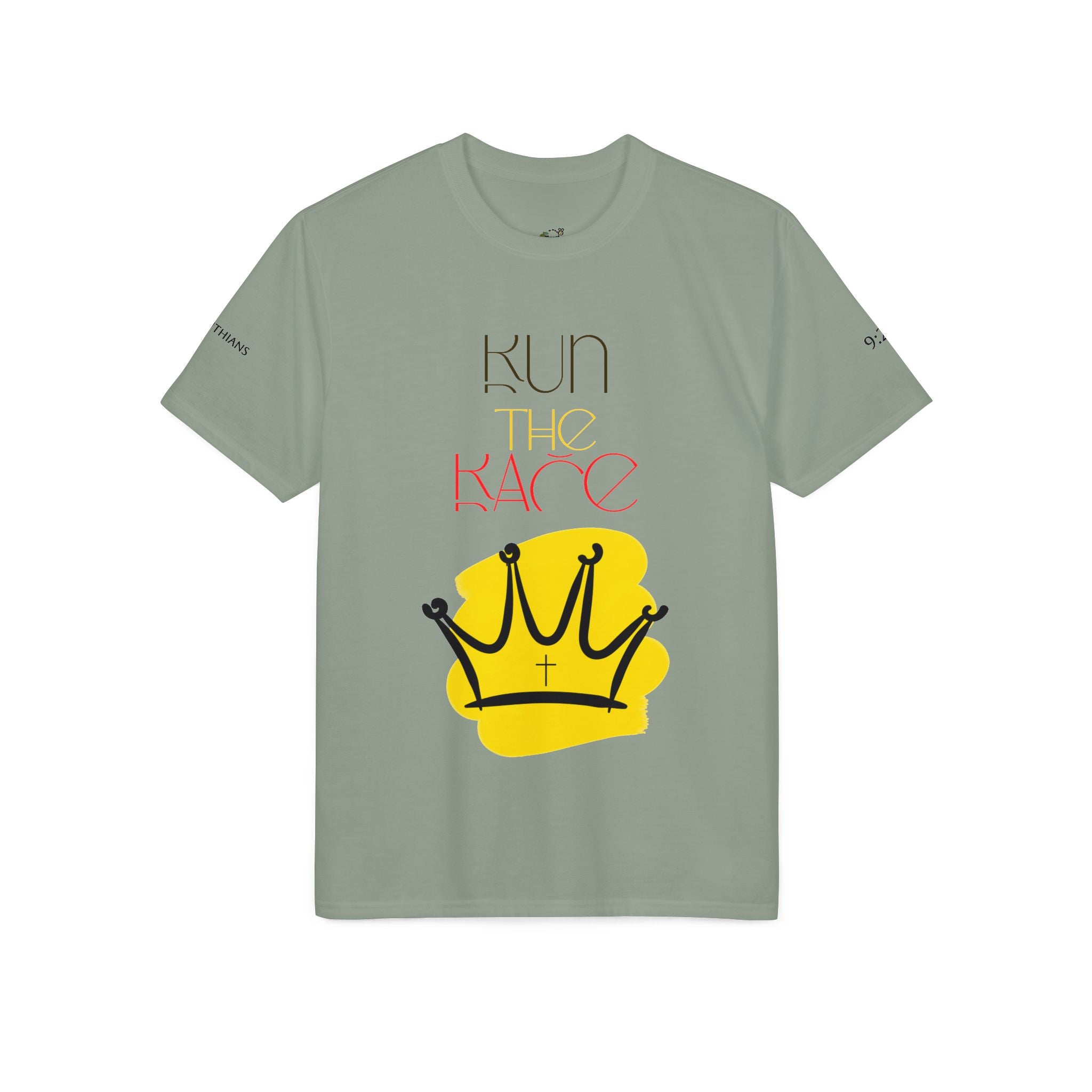 'Run The Race' - Athletic Tee