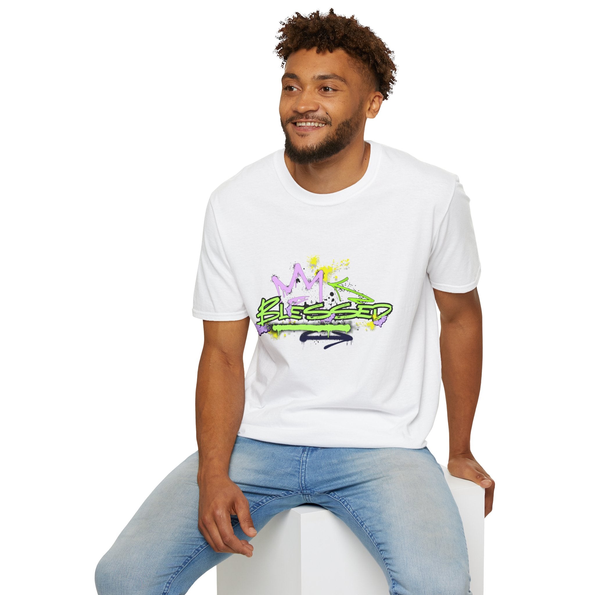 'Blessed' Graffiti — T-Shirt