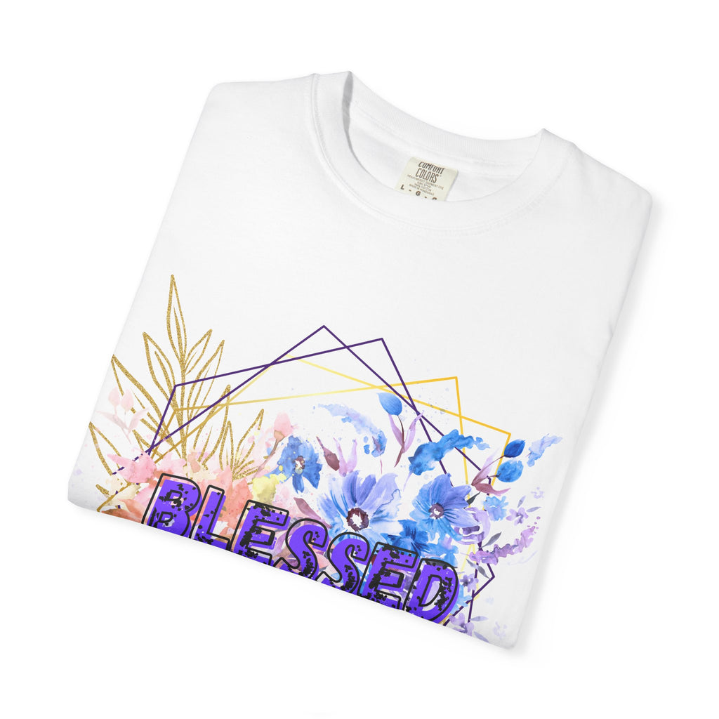 'Blessed'  — Floral T-Shirt