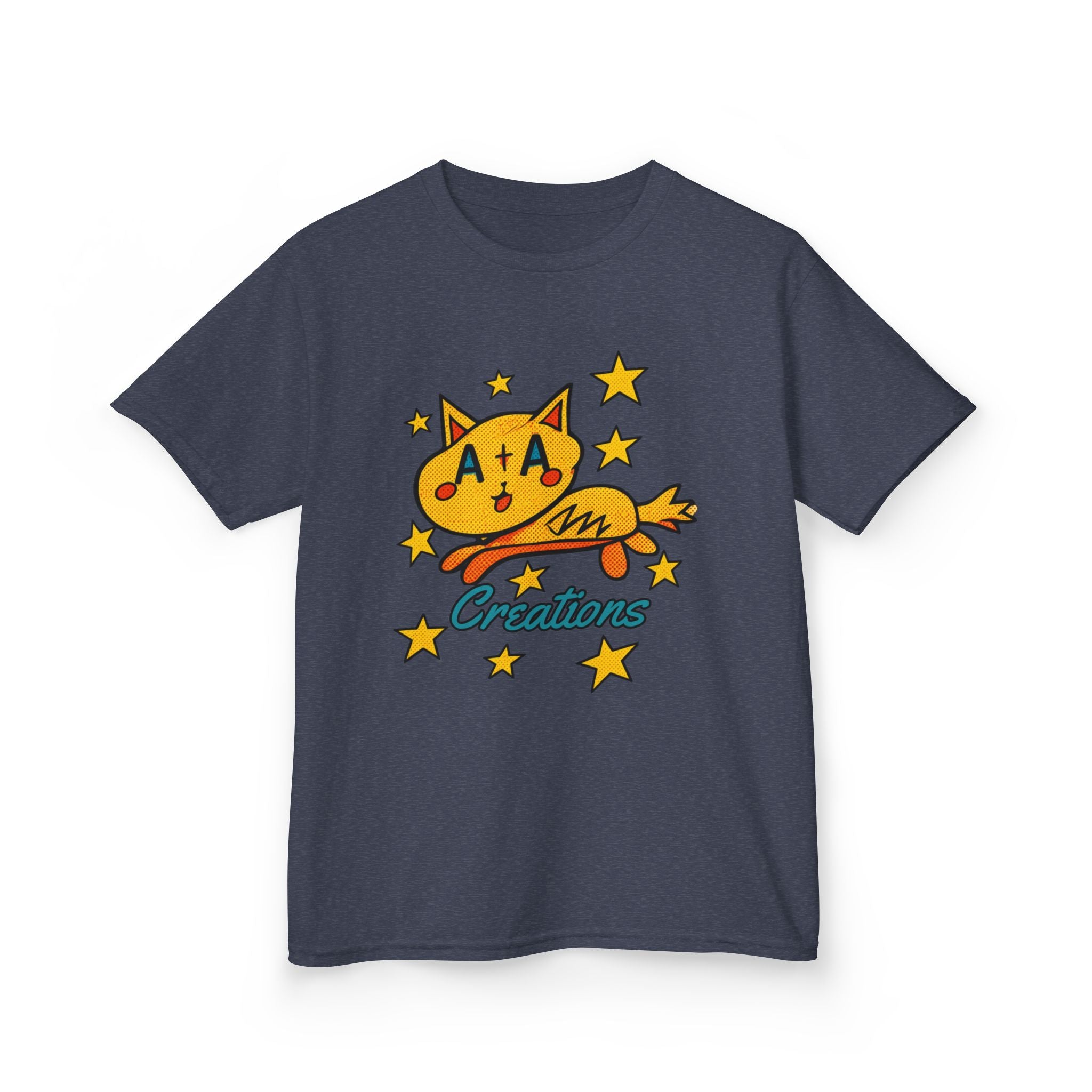 'A+A Creations' Star Gaze Kitty -  Kids Tee