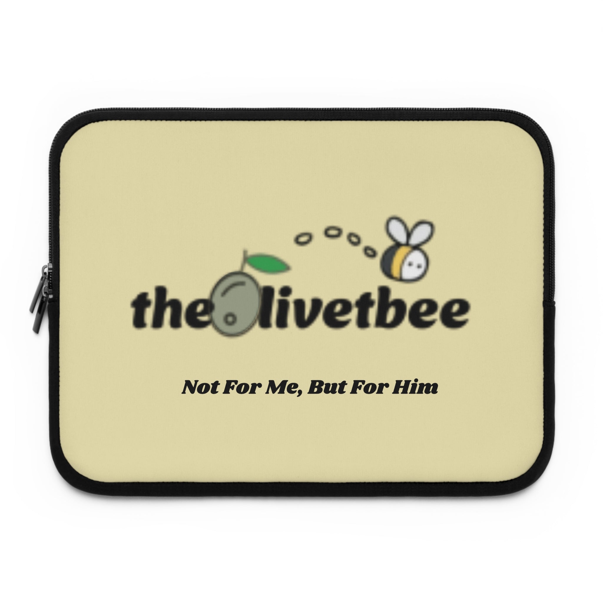 Laptop Sleeve - theOlivetbee "Not For Me, But For Him" Protective Case
