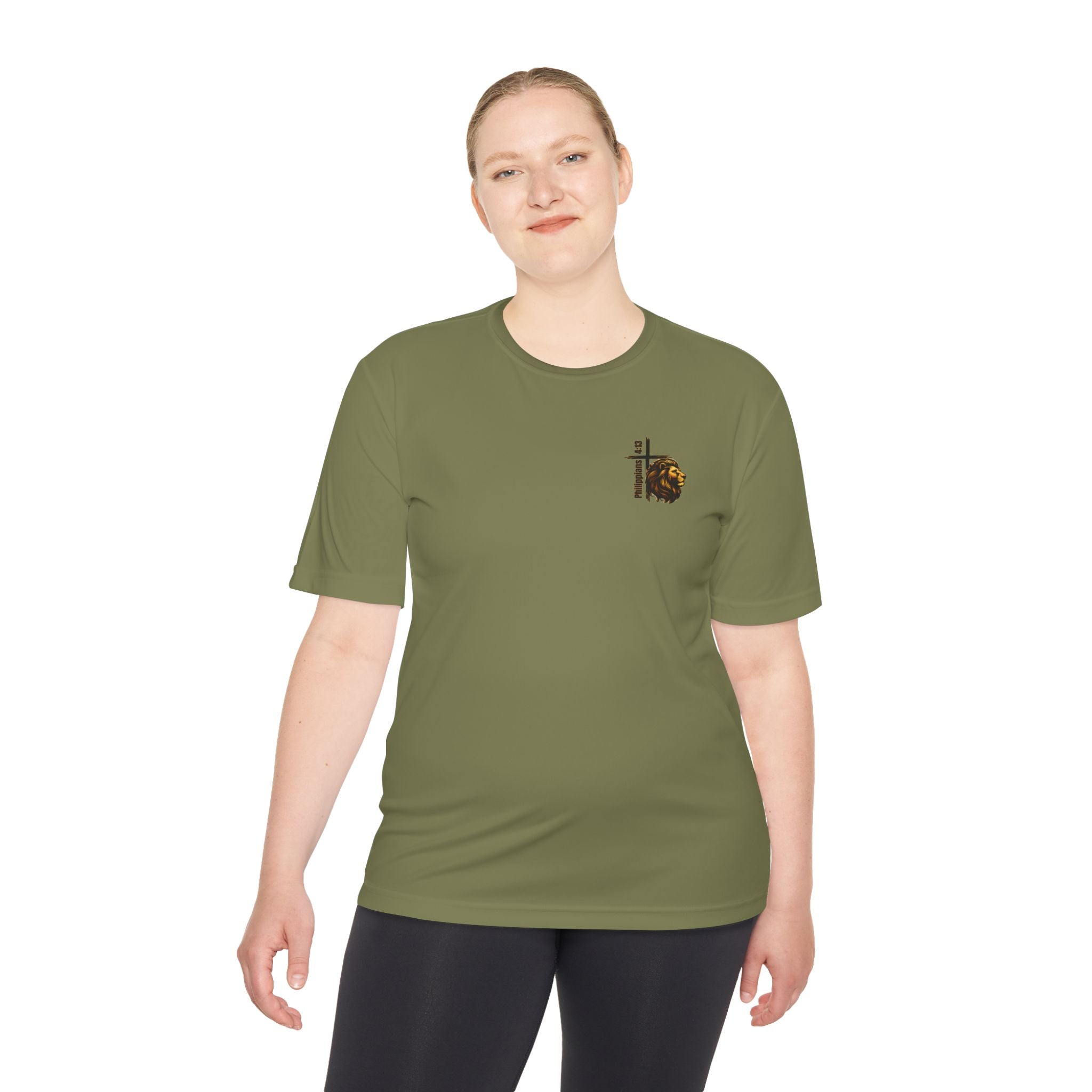 Philippians 4:13— Moisture-Wicking T-Shirt