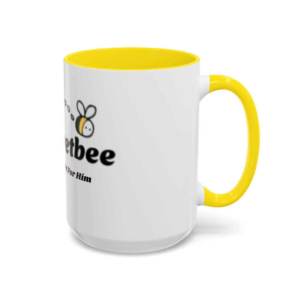 theOlivetbee Coffee Mug — "Not For Me, But For Him" Accent Ceramic Mug (11/15oz)
