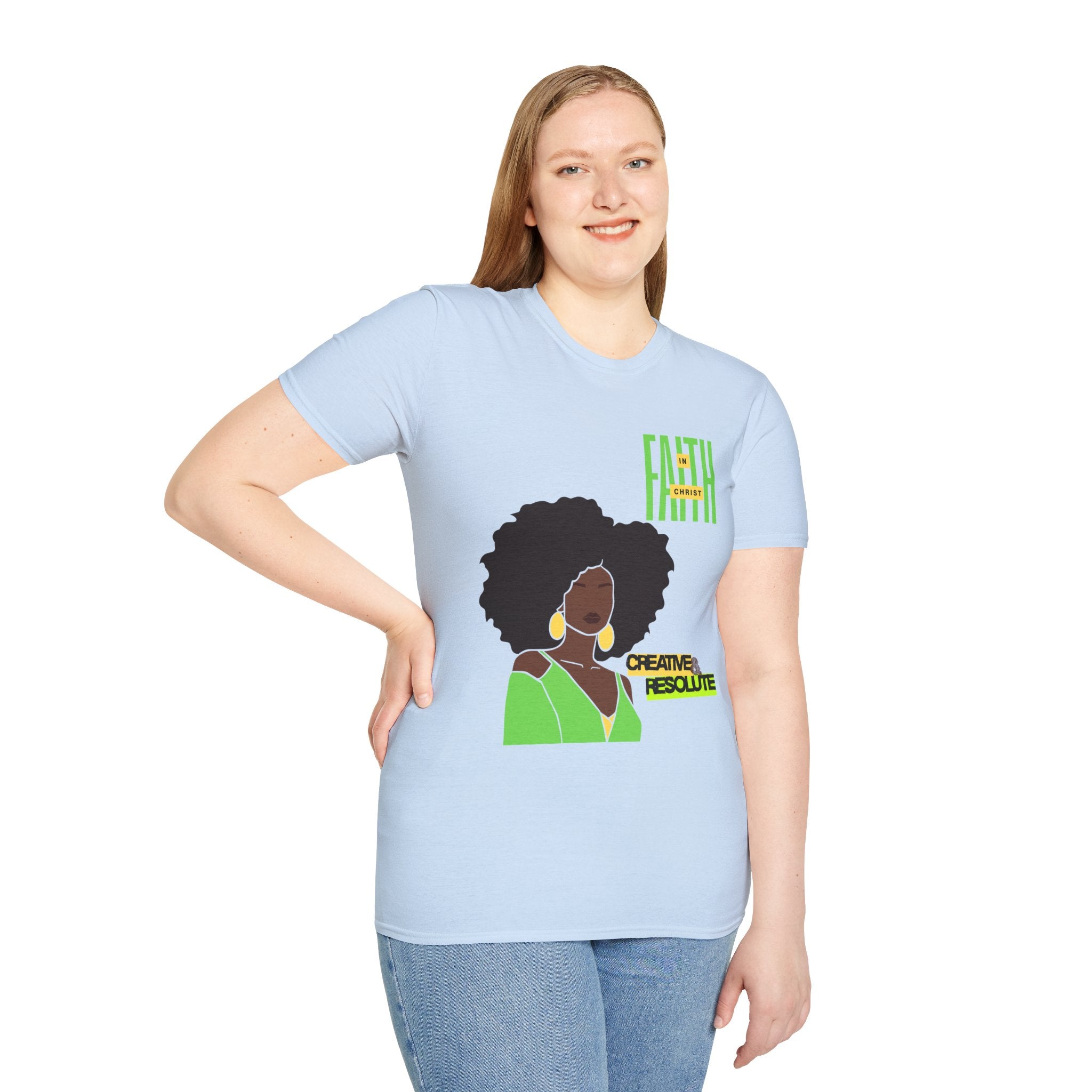 'Faith in Christ': Creative & Resolute — Tee