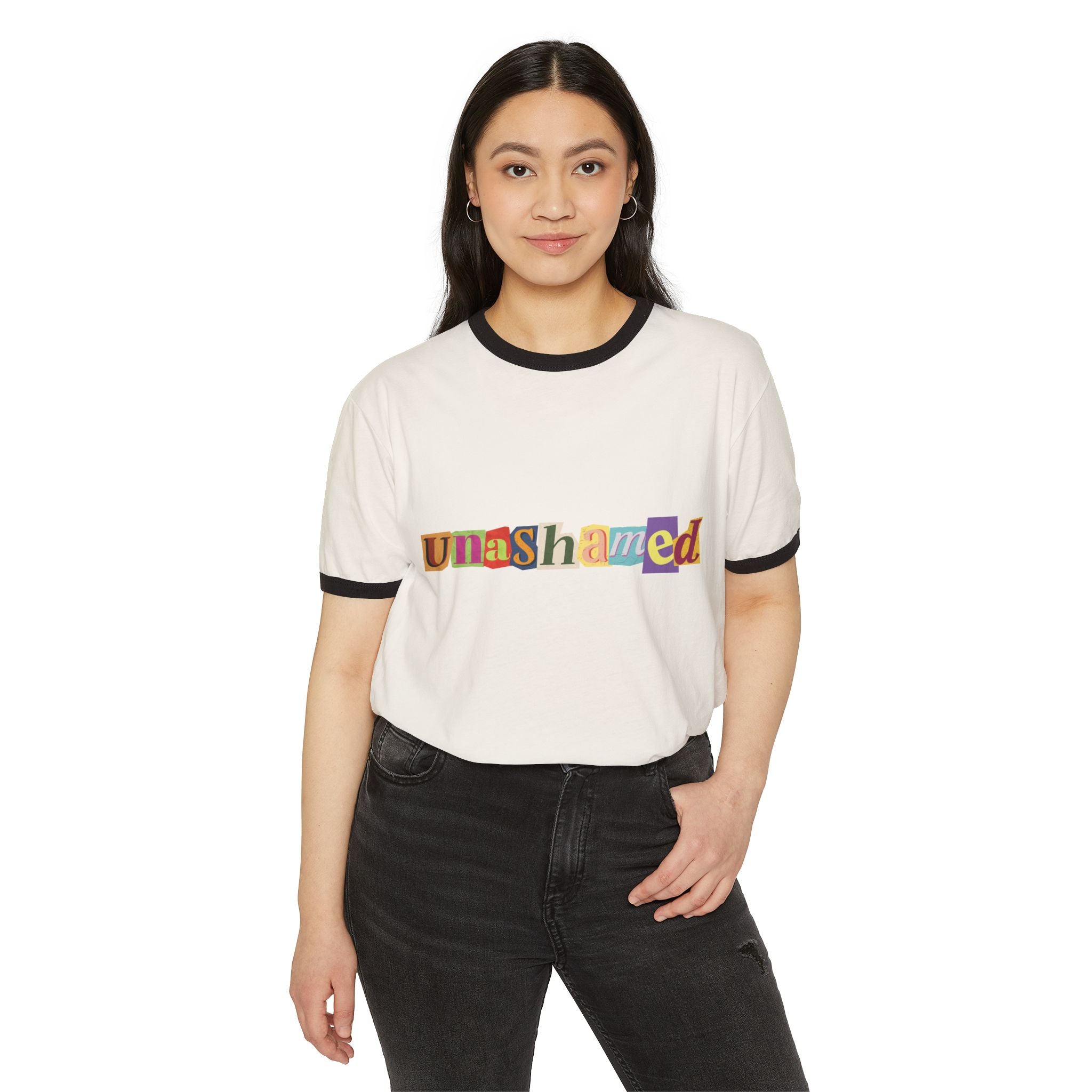 Unashamed Jesus Freak Vintage Ringer Tee